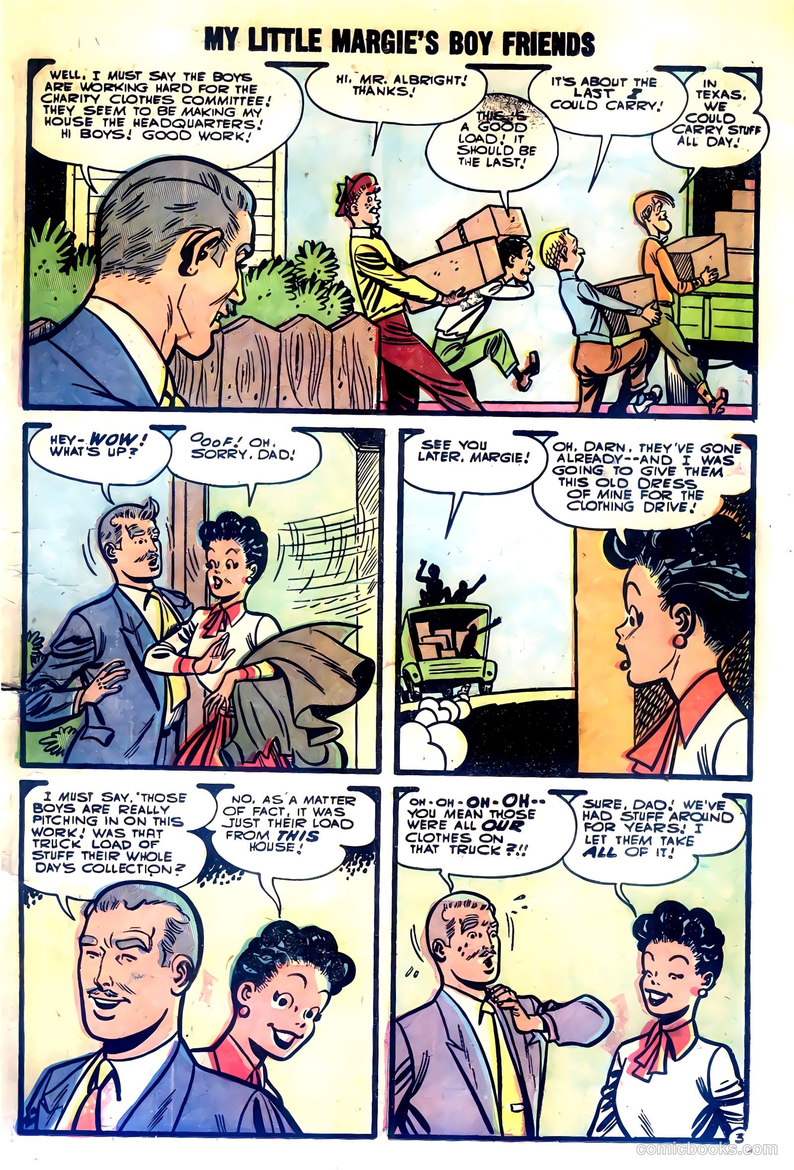 My Little Margie's Boy Friends #4 (1956) — page 15 of 36