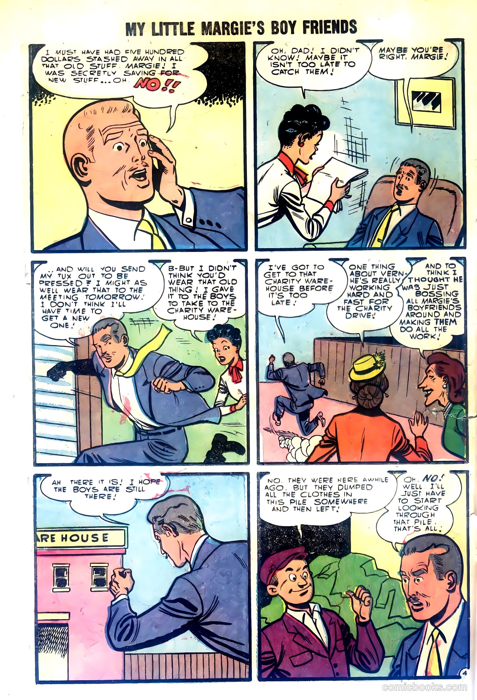 My Little Margie's Boy Friends #4 (1956) — page 16 of 36
