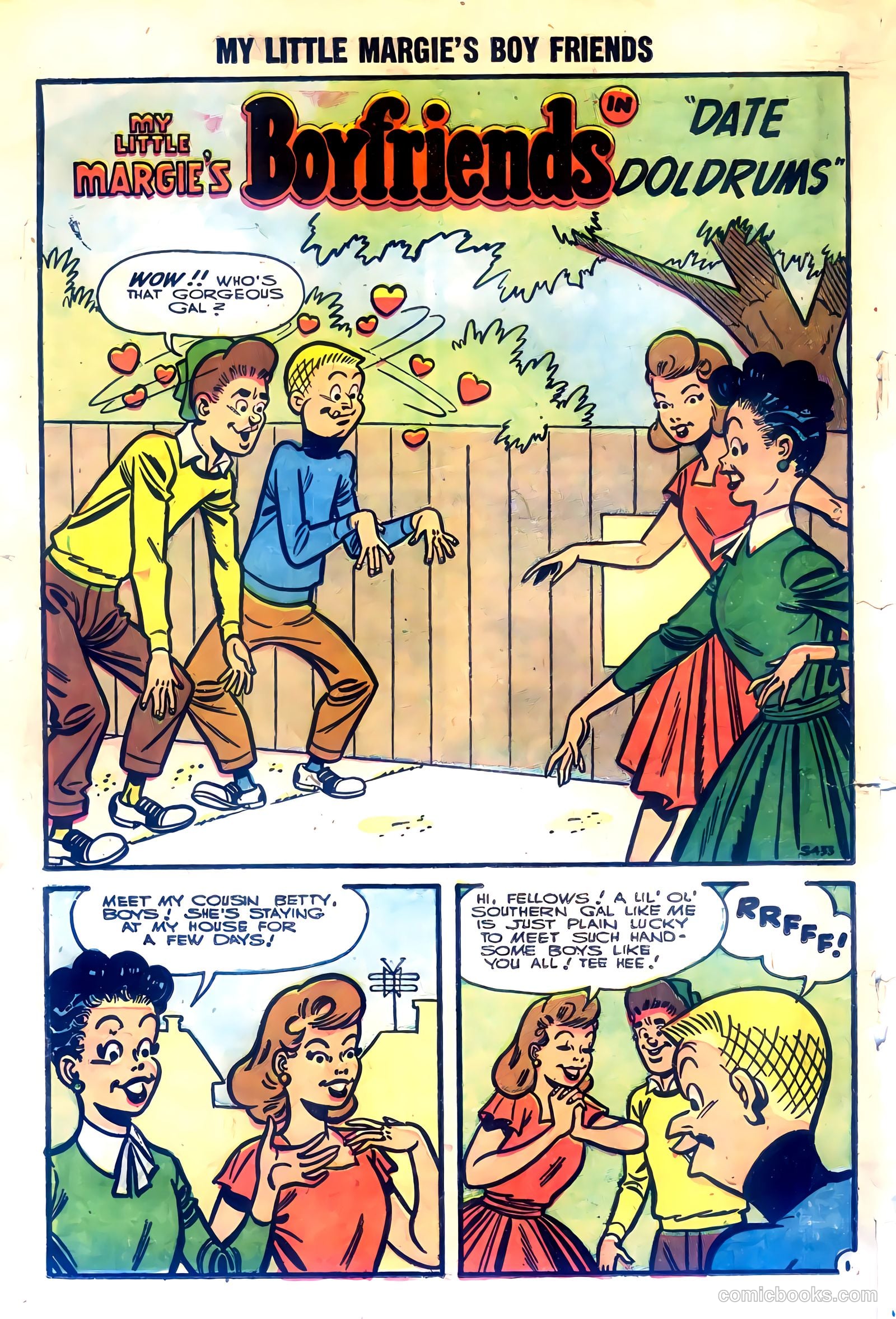 My Little Margie's Boy Friends #4 (1956) — page 18 of 36