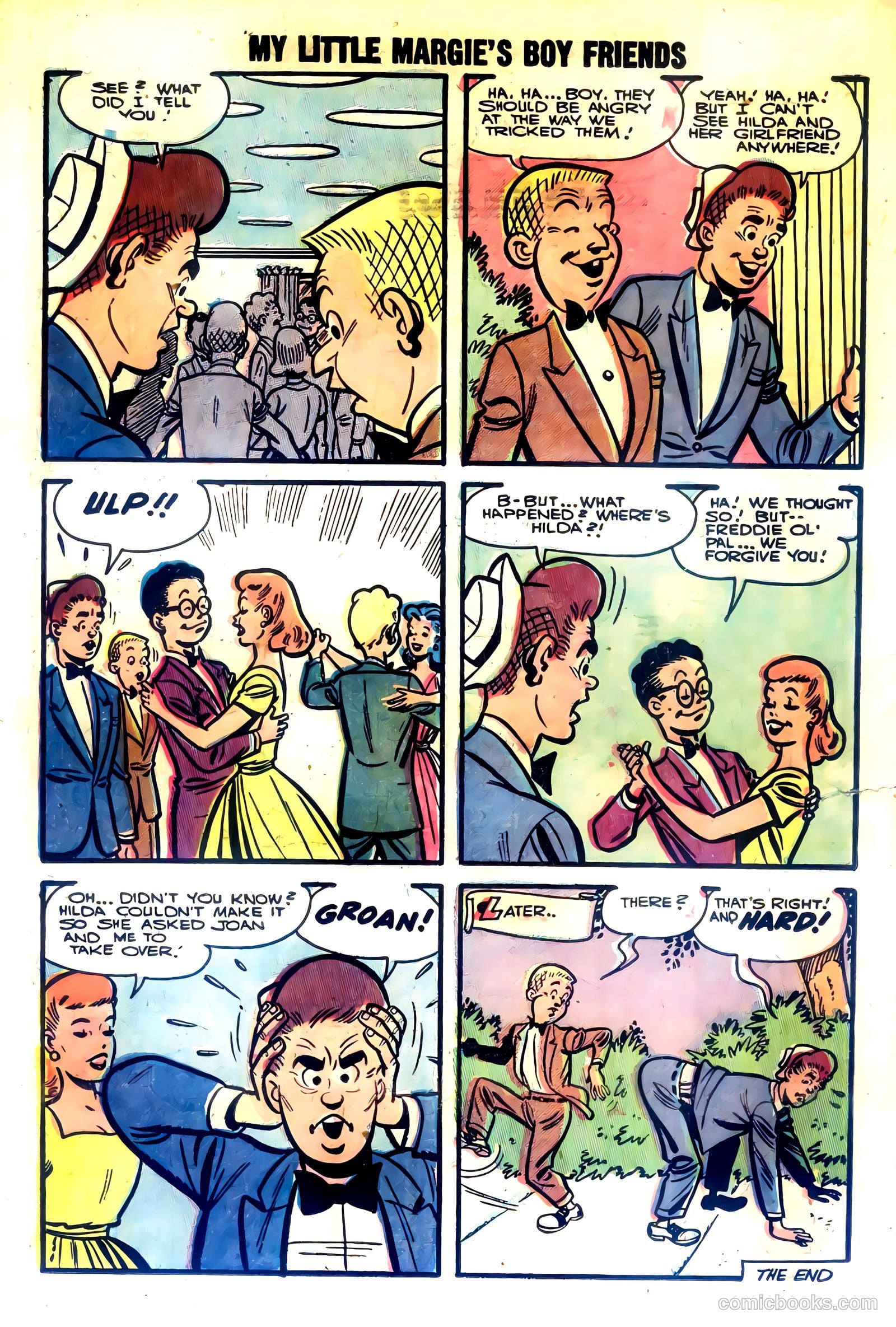 My Little Margie's Boy Friends #4 (1956) — page 22 of 36