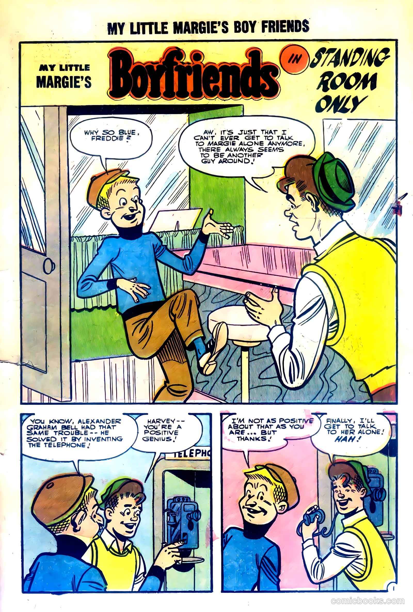 My Little Margie's Boy Friends #4 (1956) — page 23 of 36