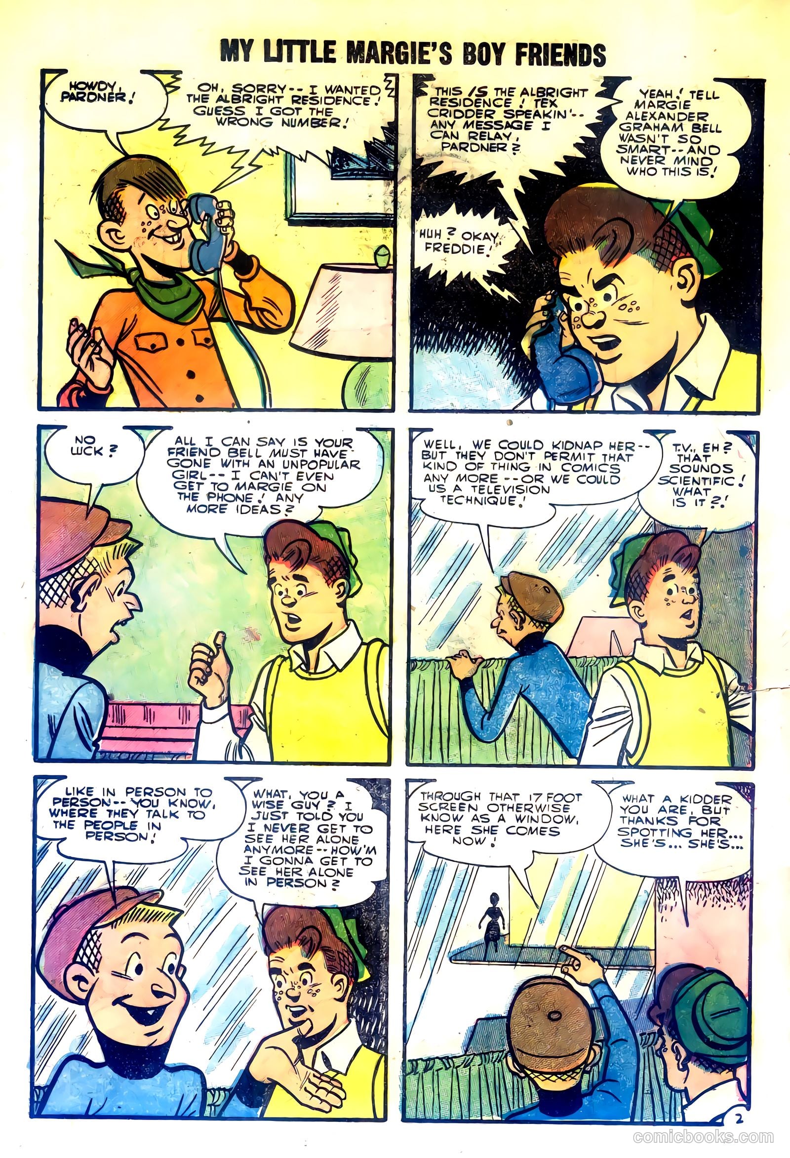 My Little Margie's Boy Friends #4 (1956) — page 24 of 36