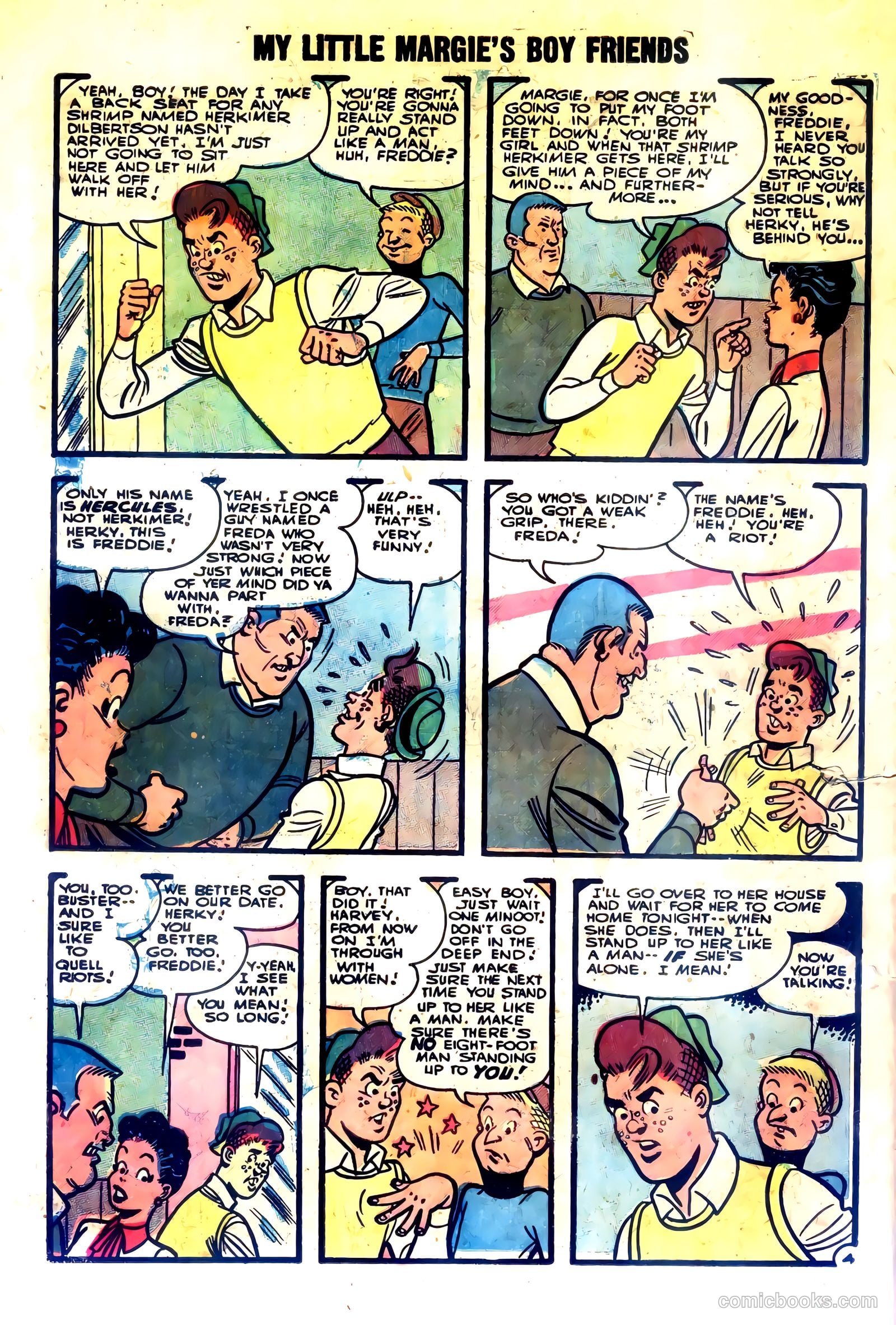 My Little Margie's Boy Friends #4 (1956) — page 26 of 36