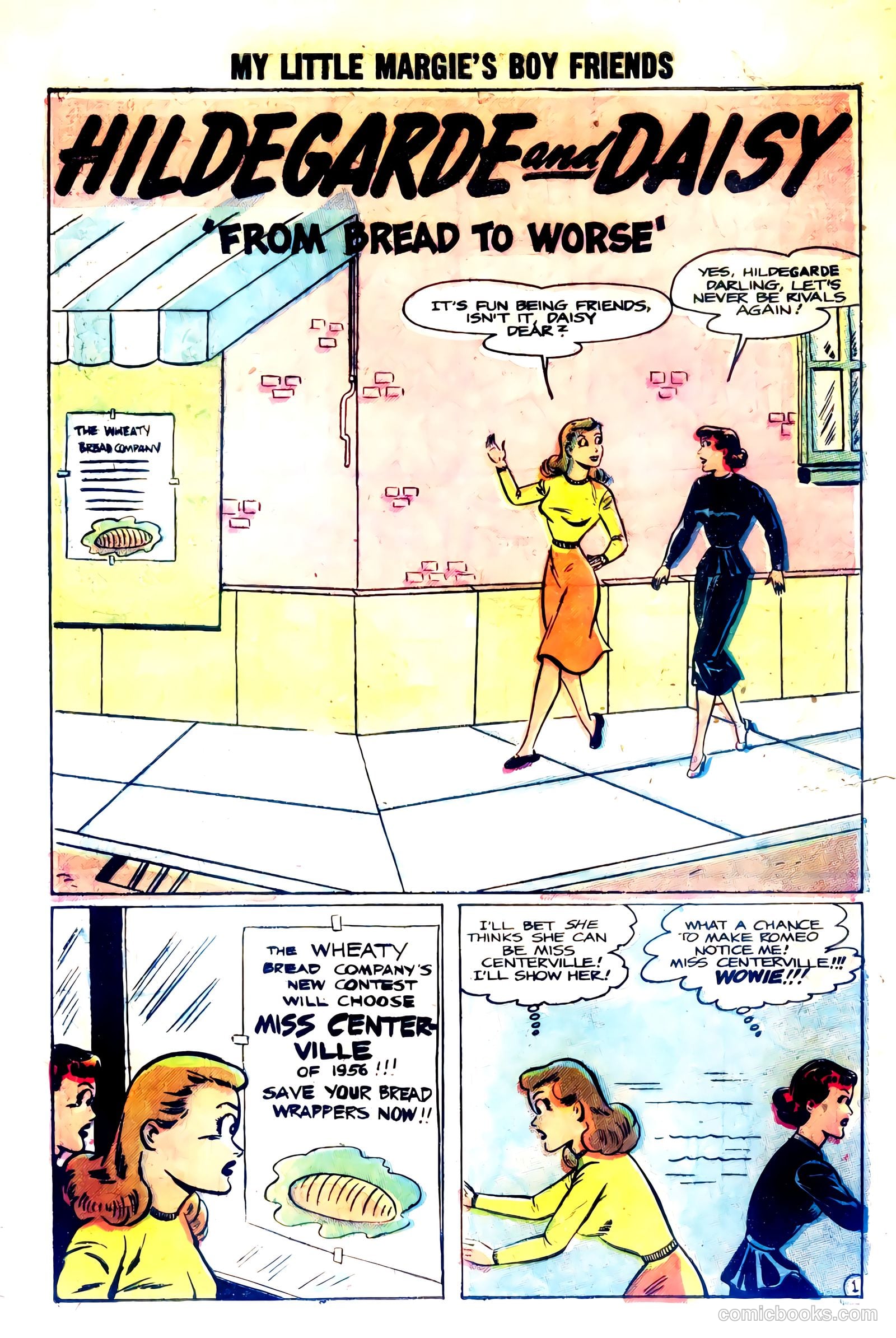 My Little Margie's Boy Friends #4 (1956) — page 28 of 36