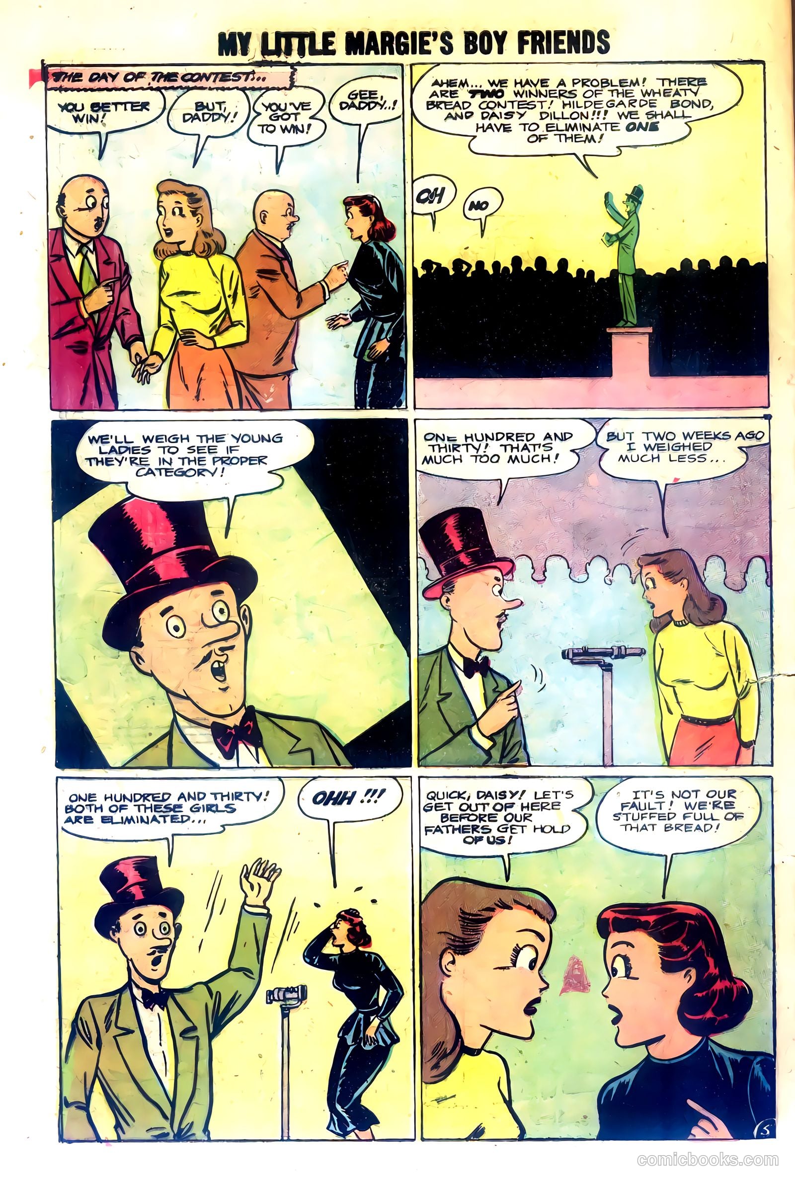 My Little Margie's Boy Friends #4 (1956) — page 32 of 36