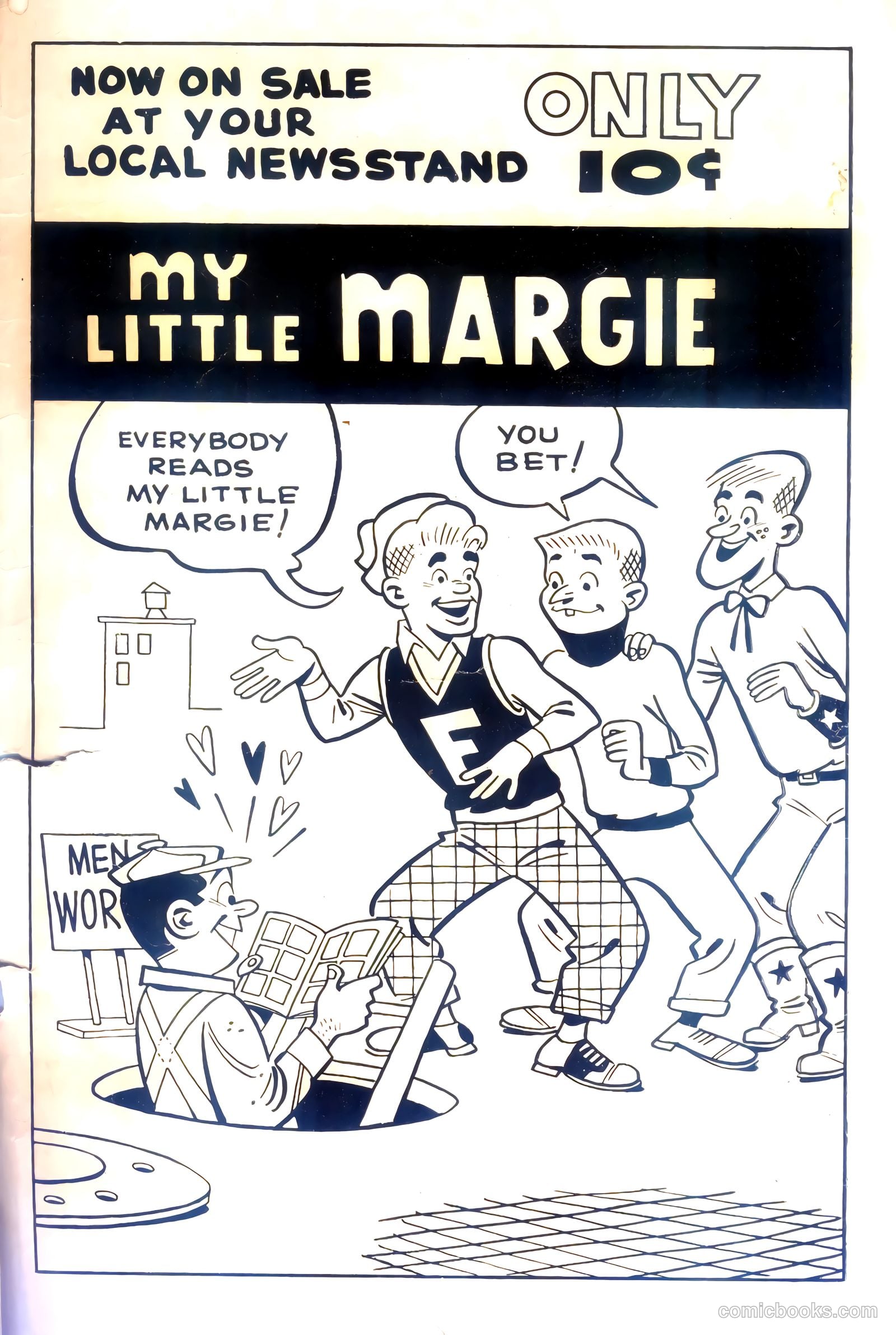My Little Margie's Boy Friends #4 (1956) — page 35 of 36