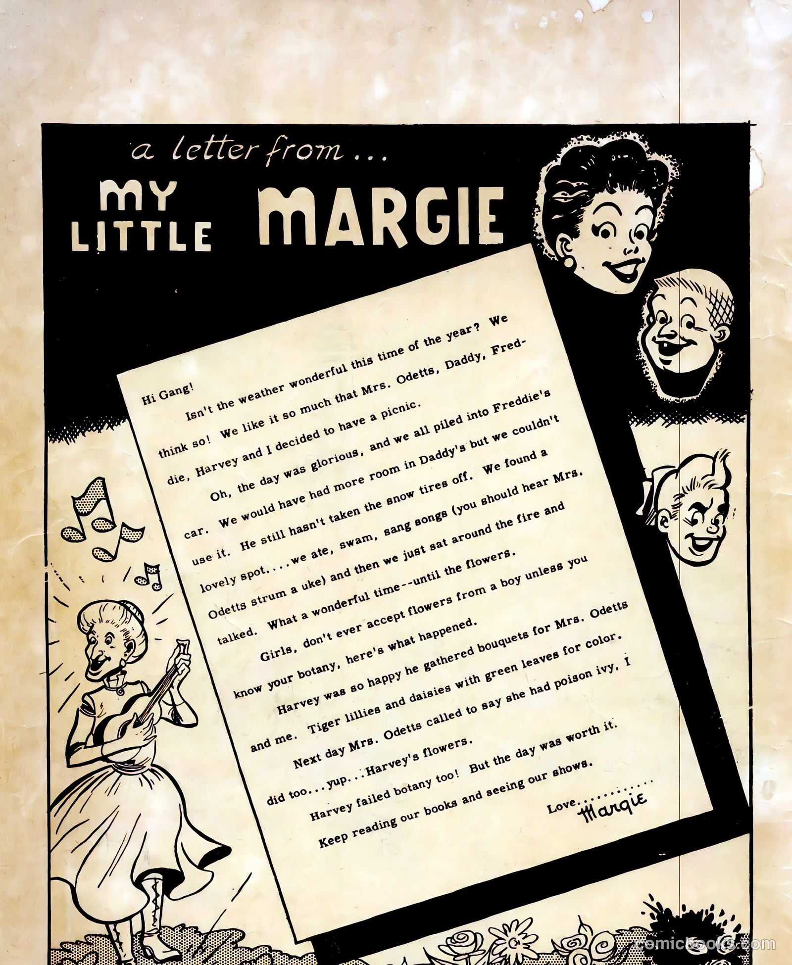 My Little Margie's Boy Friends #5 (1956) — page 2 of 36