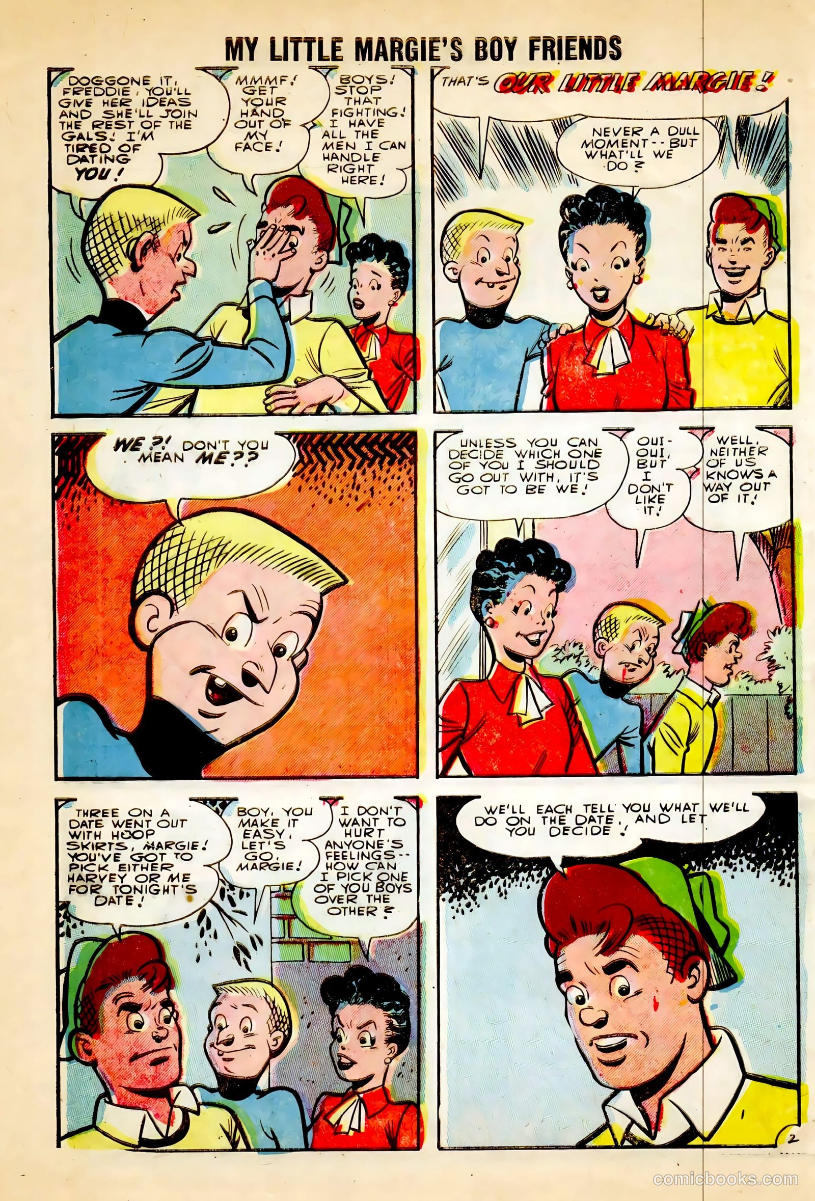 My Little Margie's Boy Friends #5 (1956) — page 4 of 36