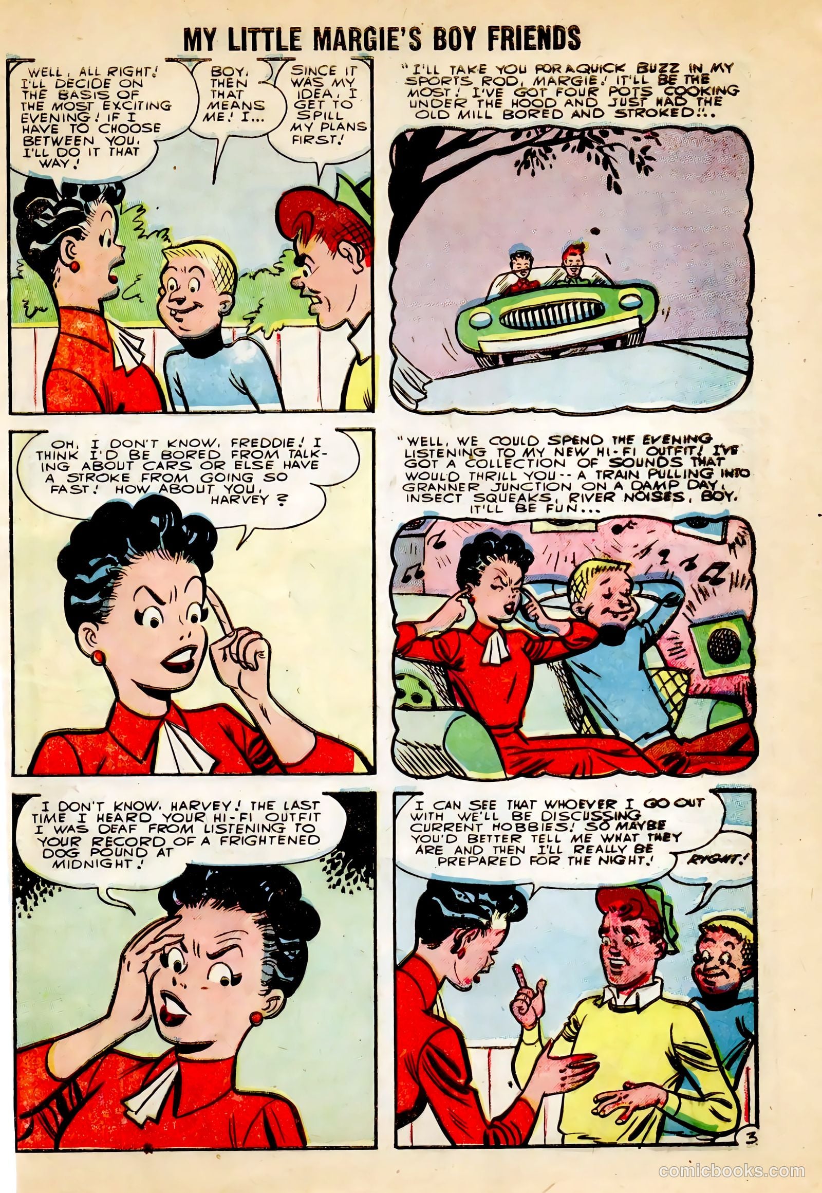 My Little Margie's Boy Friends #5 (1956) — page 5 of 36