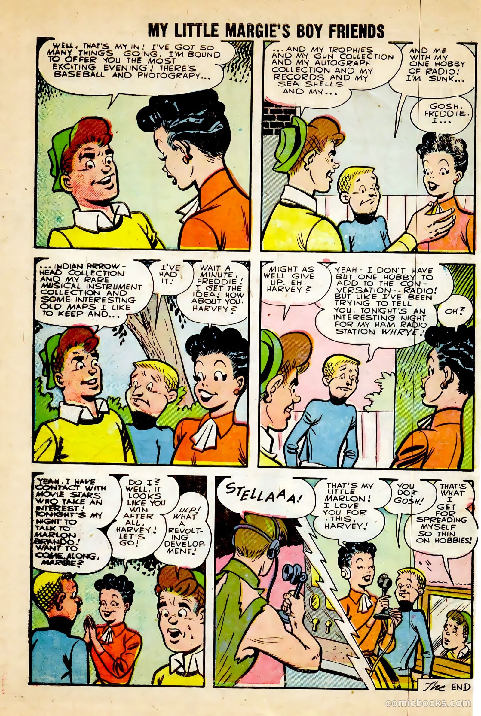 My Little Margie's Boy Friends #5 (1956) — page 6 of 36