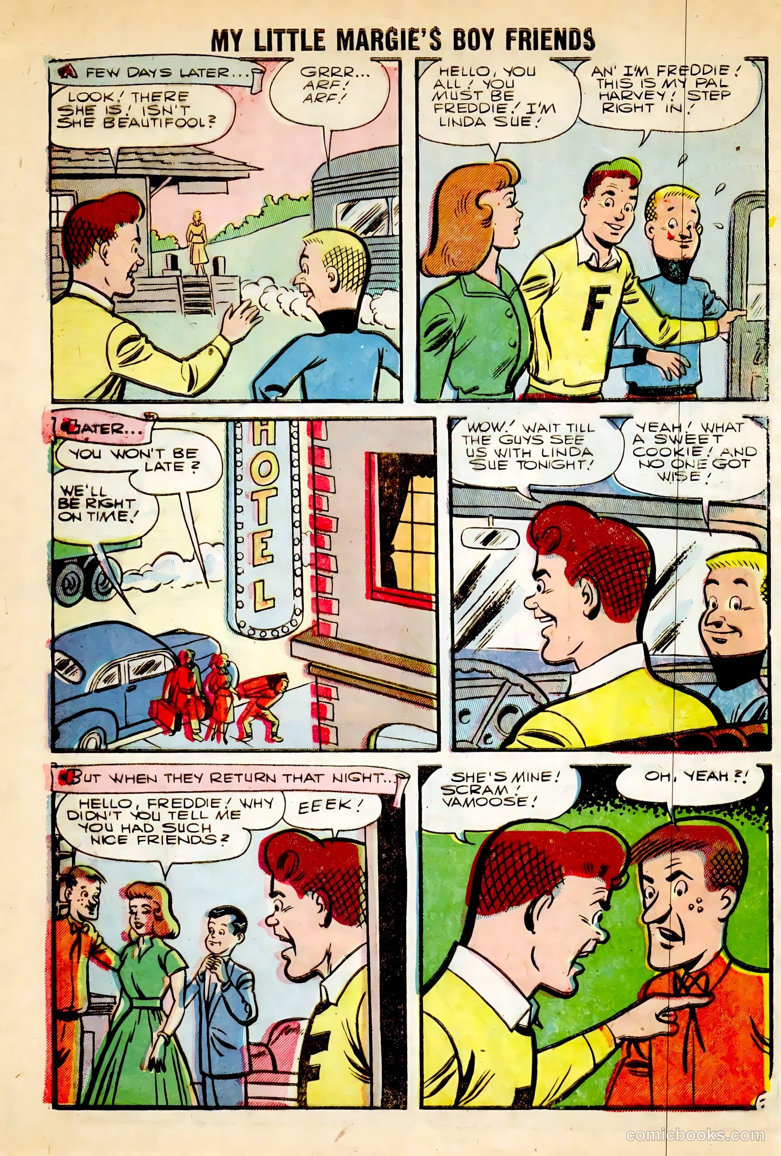 My Little Margie's Boy Friends #5 (1956) — page 8 of 36