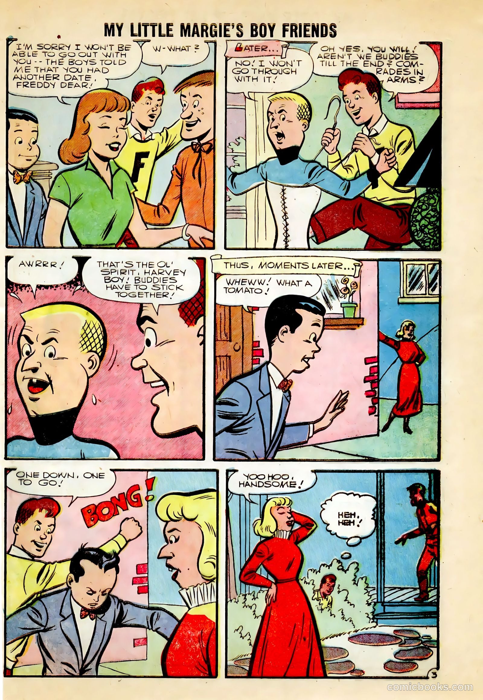 My Little Margie's Boy Friends #5 (1956) — page 9 of 36