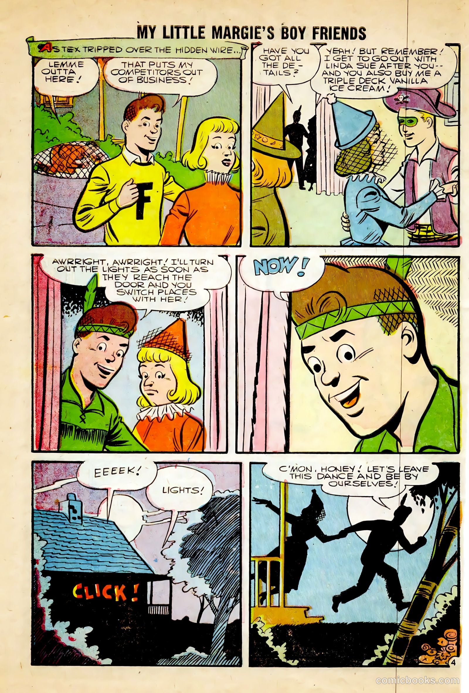My Little Margie's Boy Friends #5 (1956) — page 10 of 36