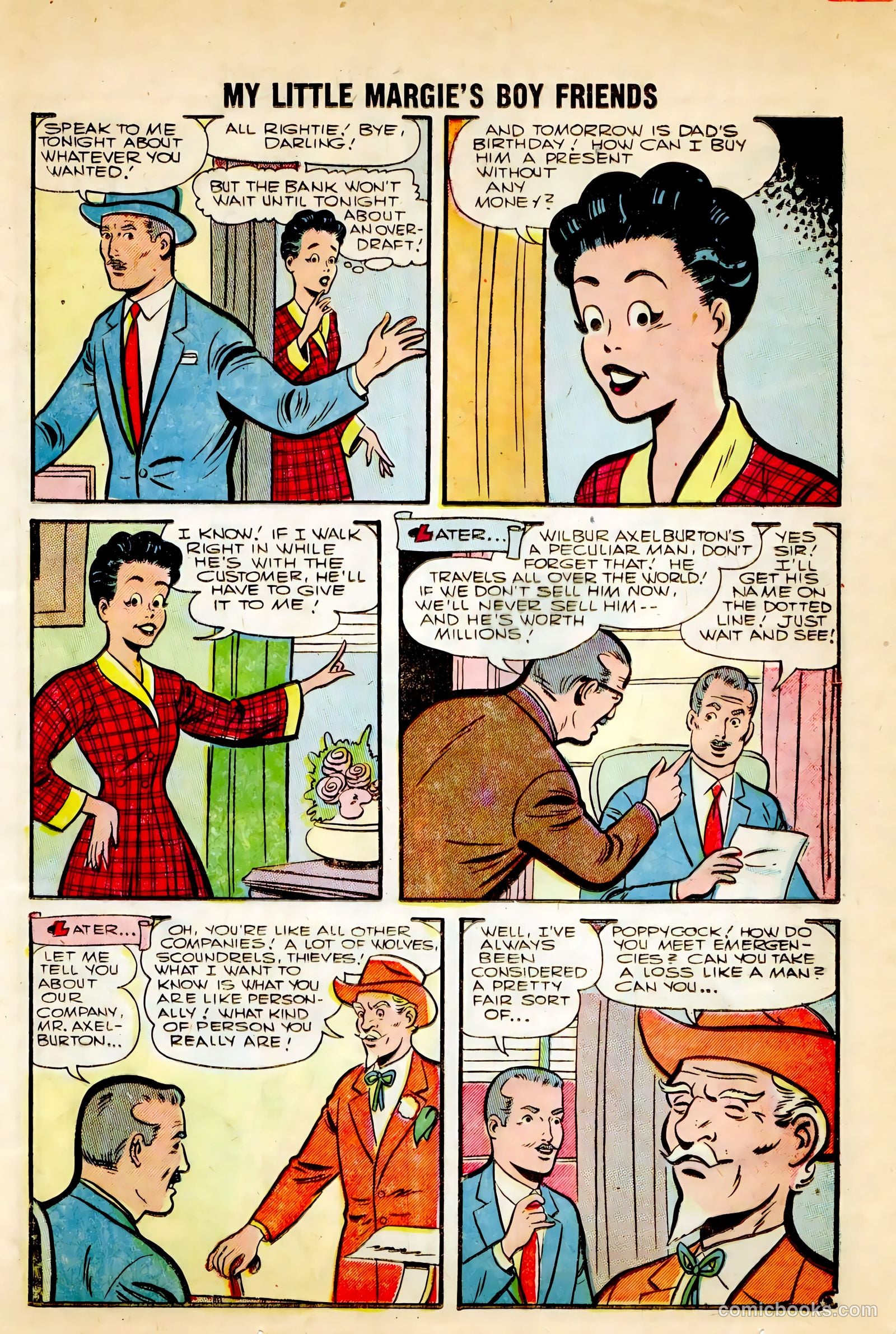 My Little Margie's Boy Friends #5 (1956) — page 13 of 36
