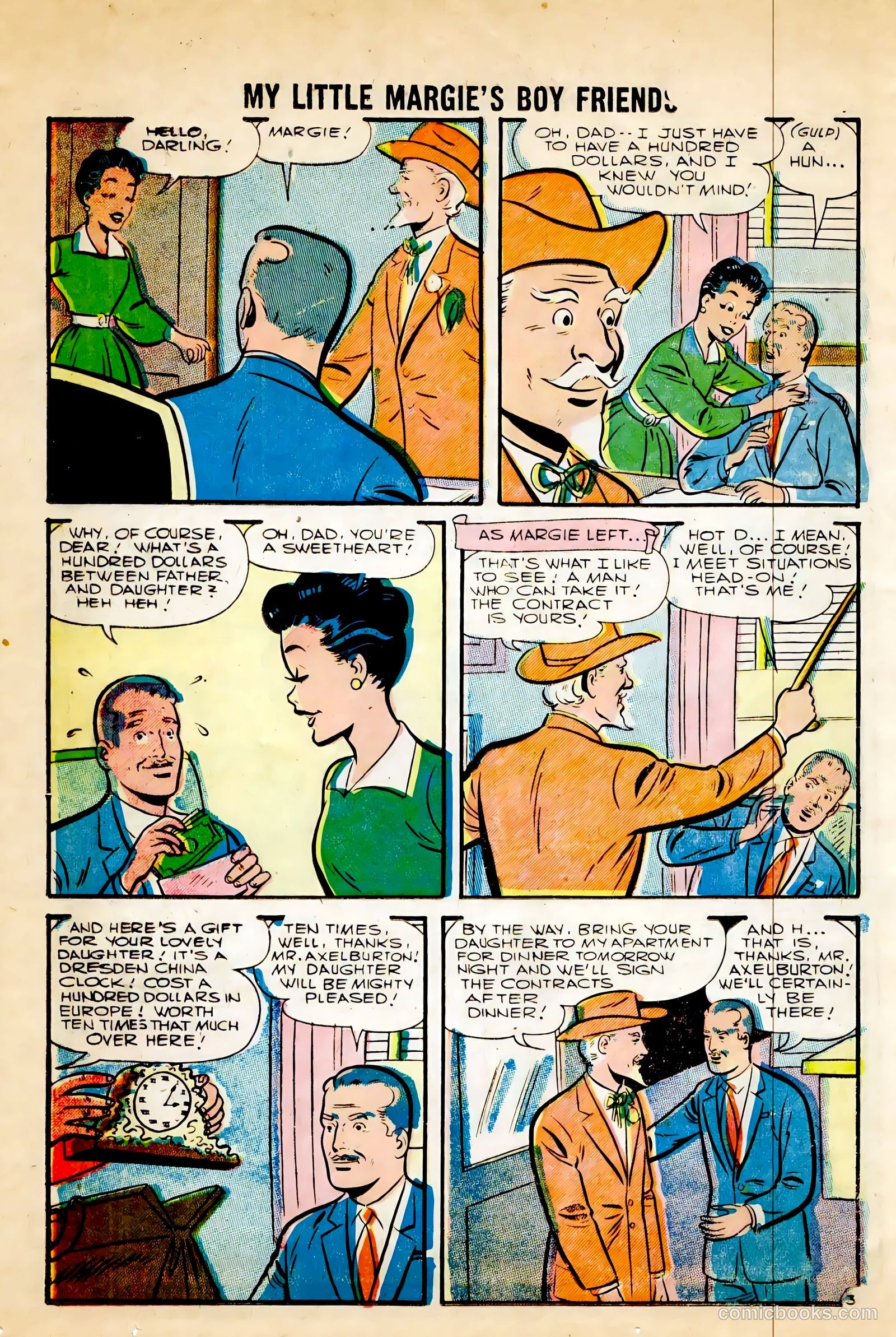 My Little Margie's Boy Friends #5 (1956) — page 14 of 36