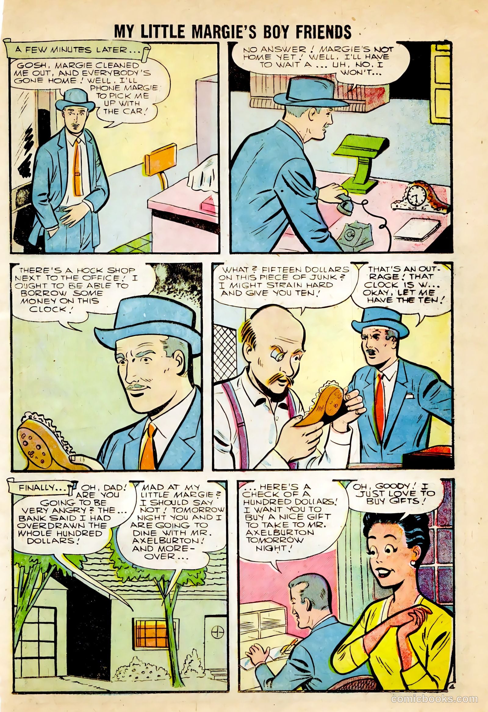 My Little Margie's Boy Friends #5 (1956) — page 15 of 36