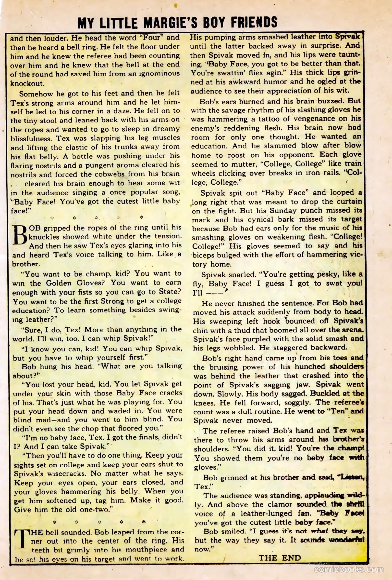 My Little Margie's Boy Friends #5 (1956) — page 19 of 36
