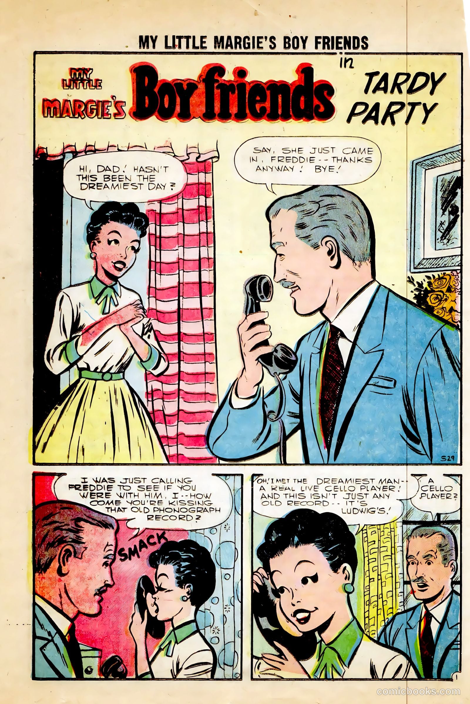 My Little Margie's Boy Friends #5 (1956) — page 20 of 36