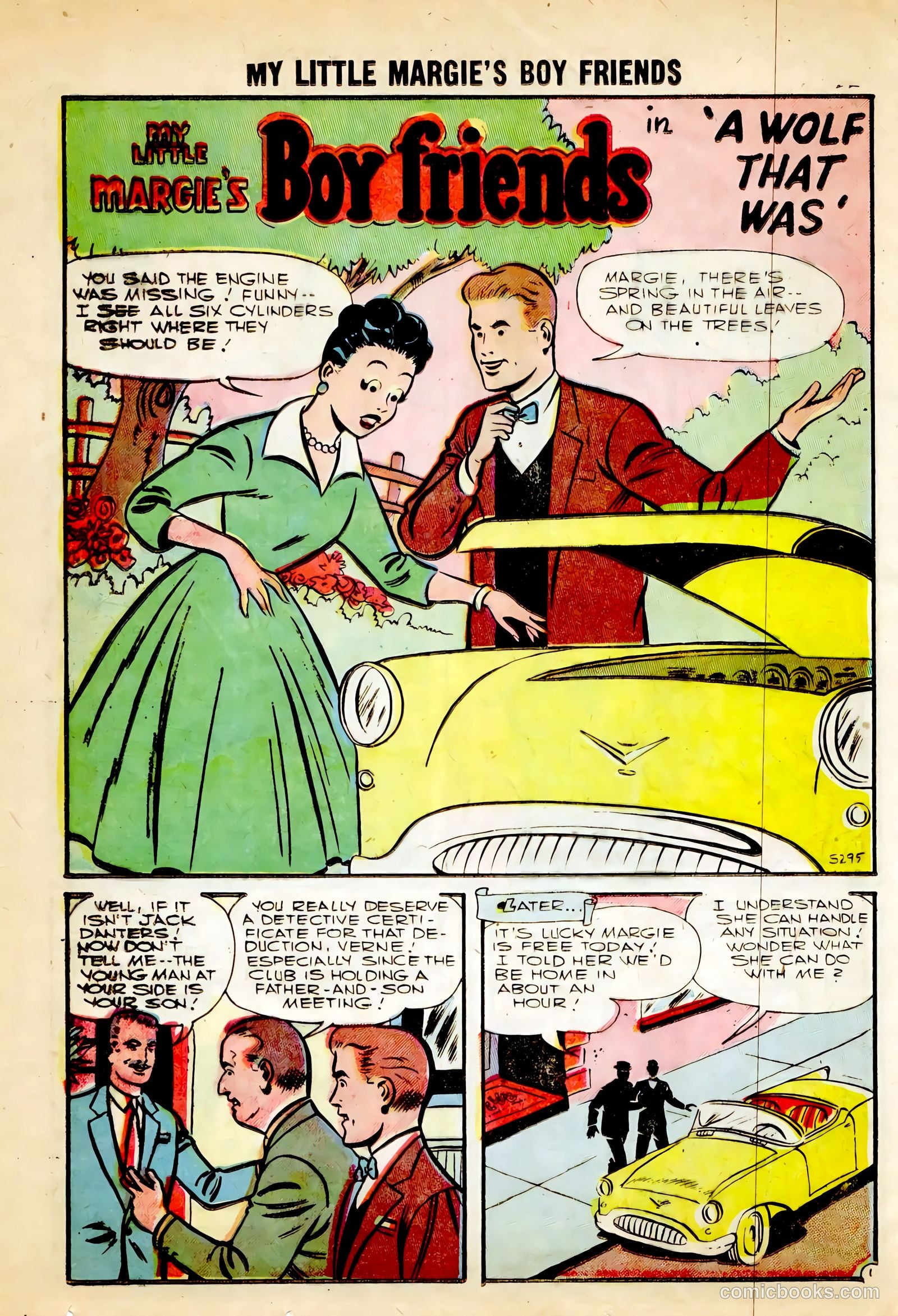 My Little Margie's Boy Friends #5 (1956) — page 24 of 36