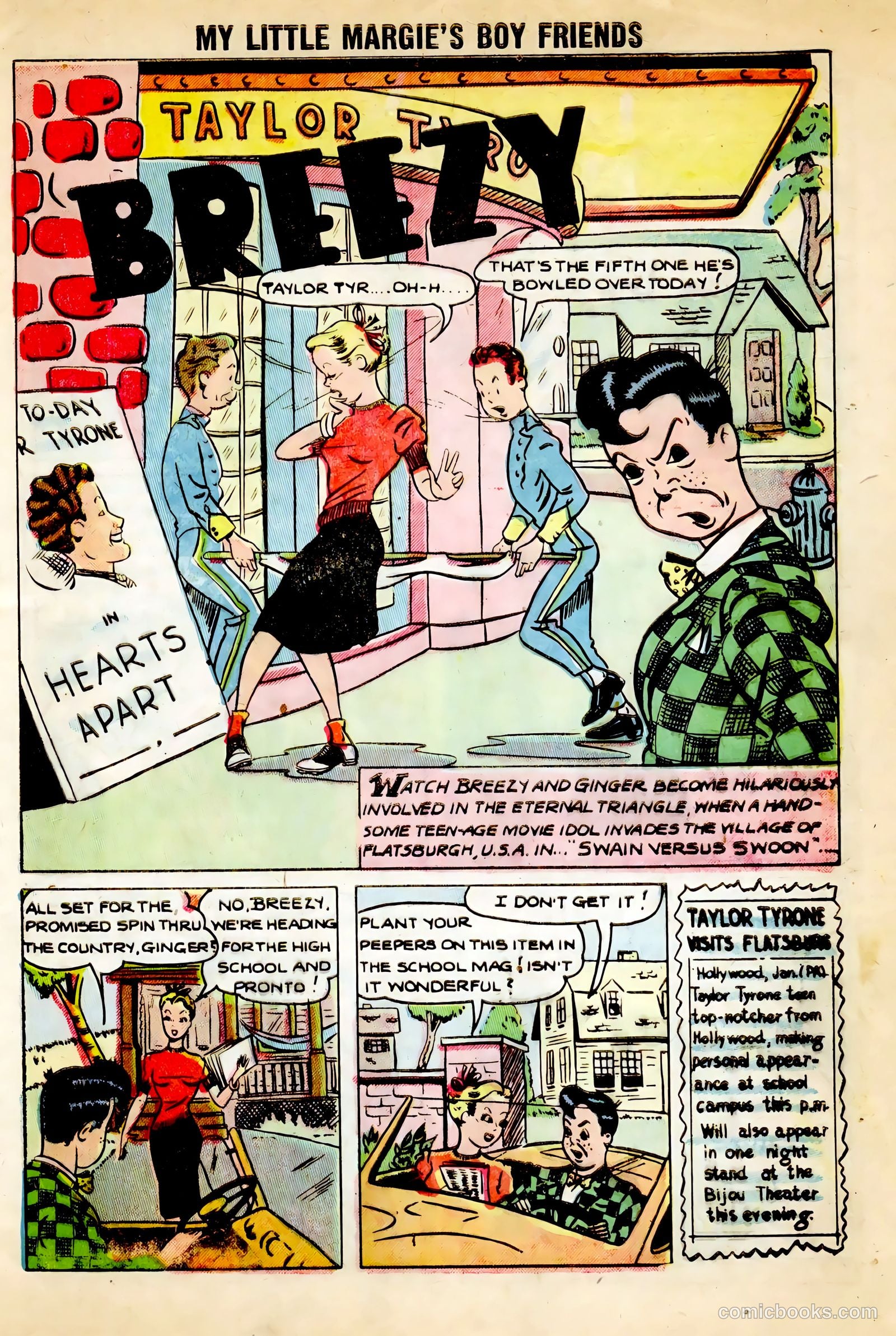 My Little Margie's Boy Friends #5 (1956) — page 29 of 36