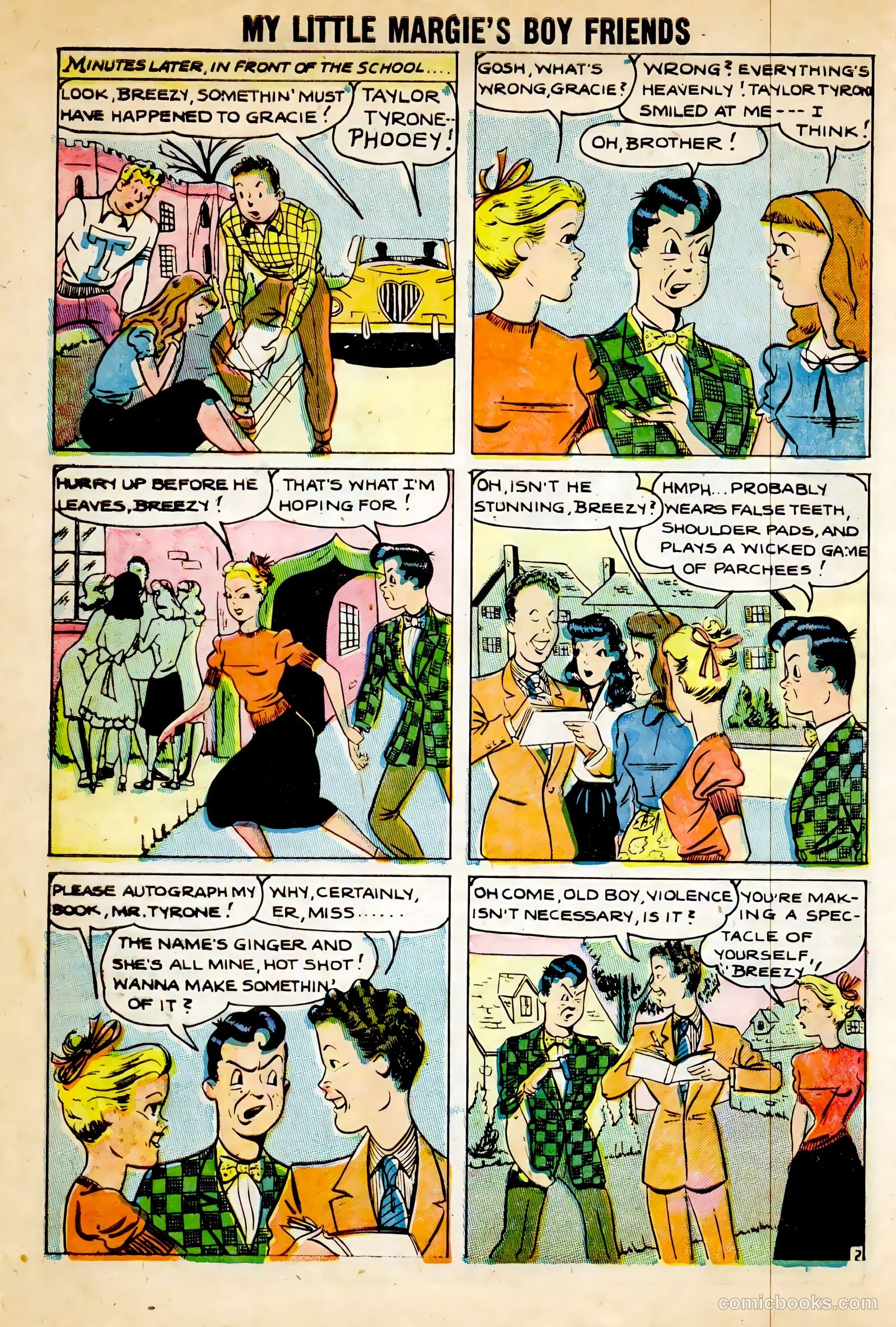 My Little Margie's Boy Friends #5 (1956) — page 30 of 36
