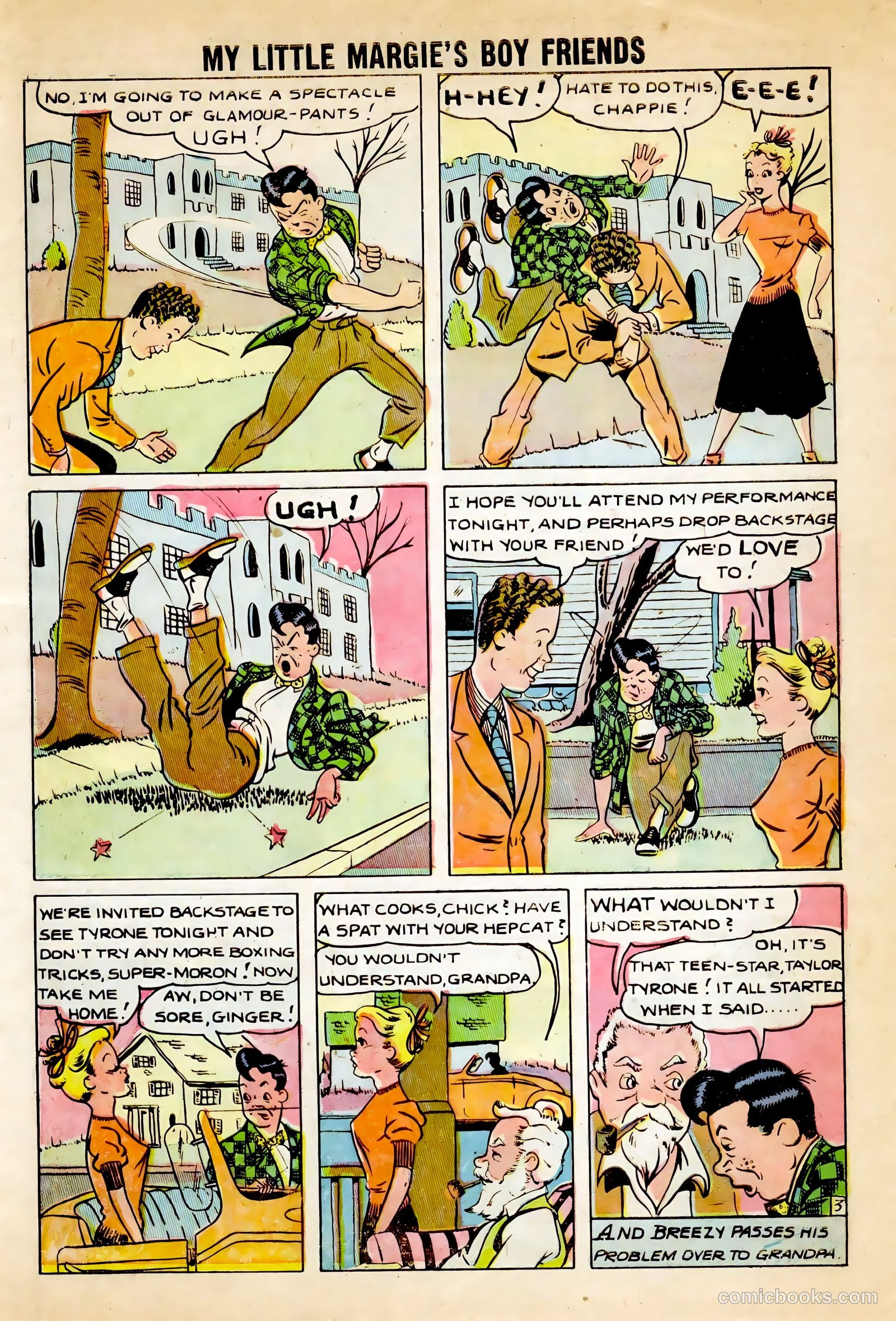 My Little Margie's Boy Friends #5 (1956) — page 31 of 36