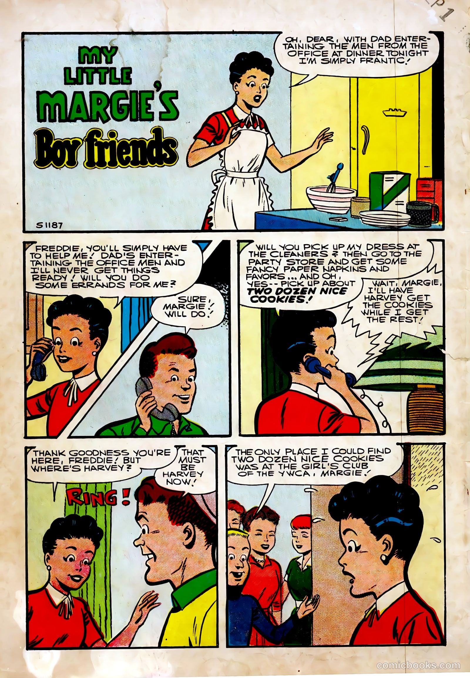 My Little Margie's Boy Friends #5 (1956) — page 36 of 36
