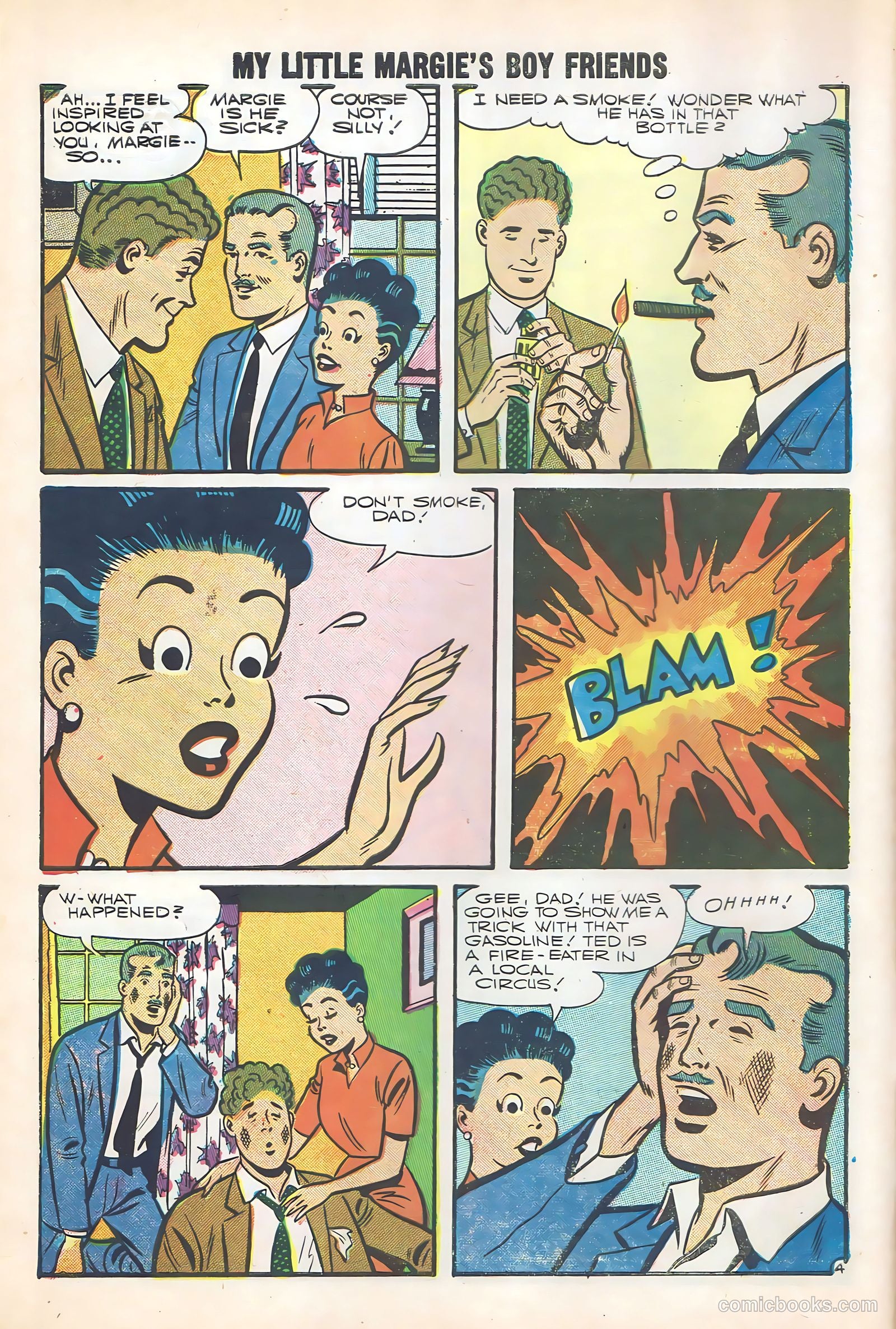 My Little Margie's Boy Friends #6 (1957) — page 6 of 36