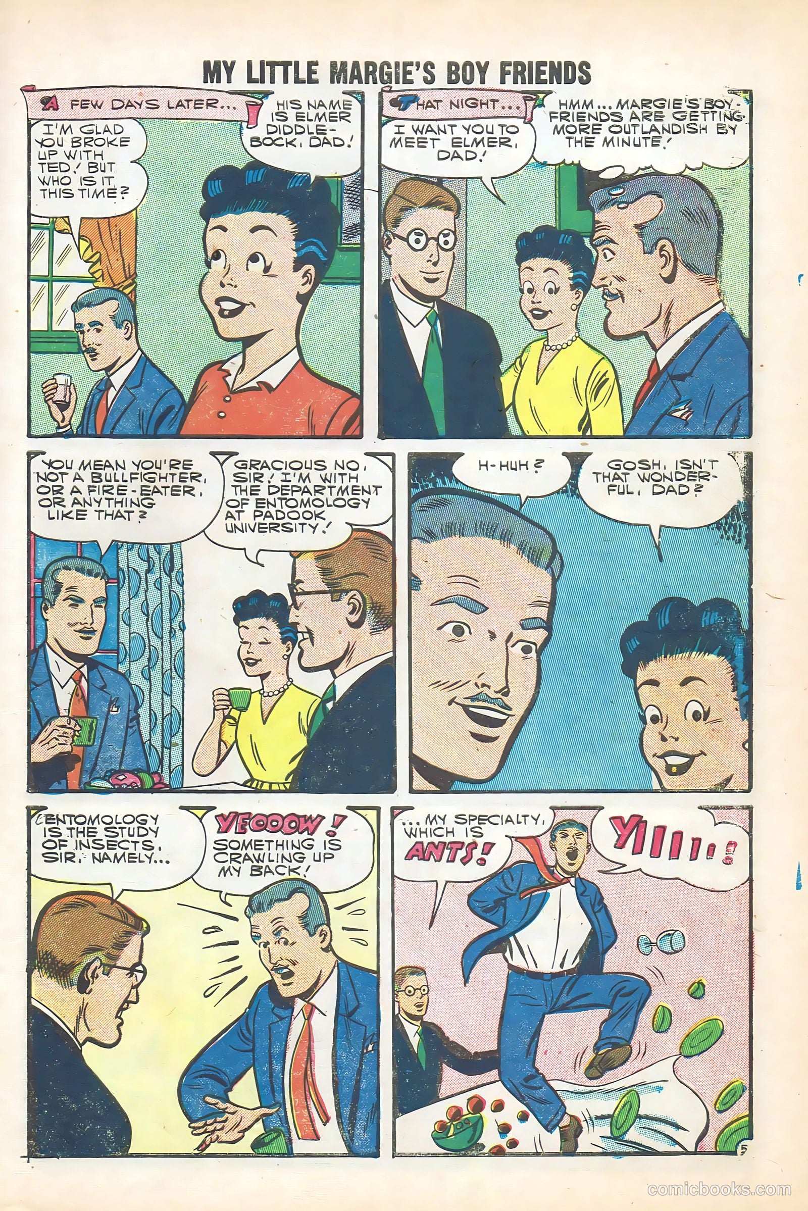 My Little Margie's Boy Friends #6 (1957) — page 7 of 36