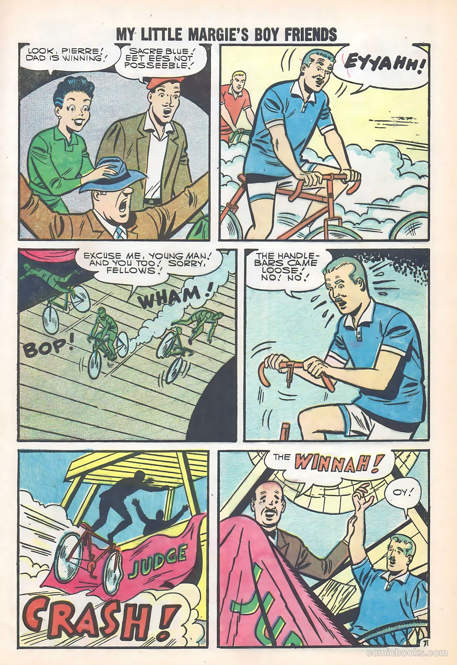 My Little Margie's Boy Friends #6 (1957) — page 9 of 36