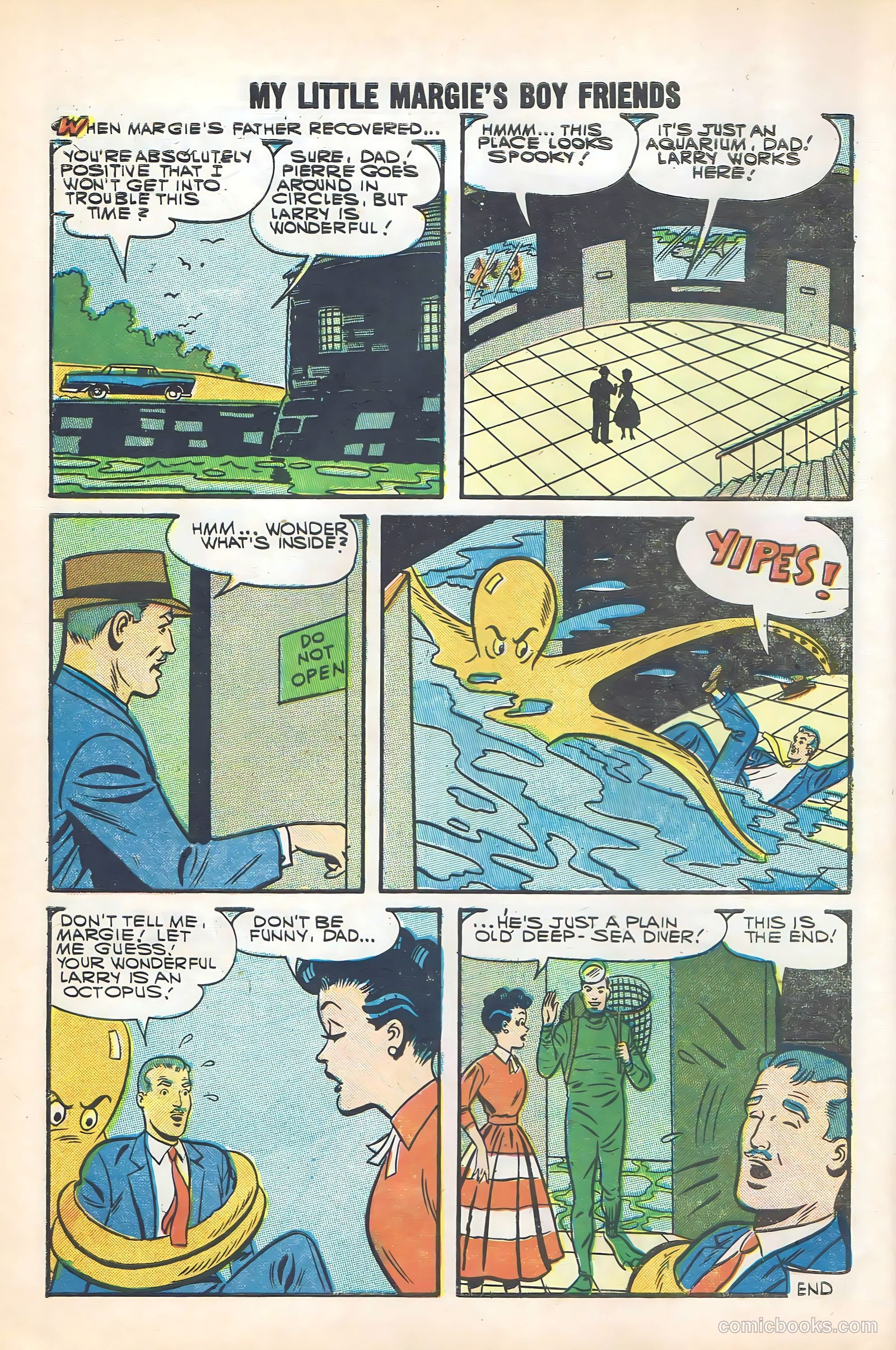 My Little Margie's Boy Friends #6 (1957) — page 10 of 36