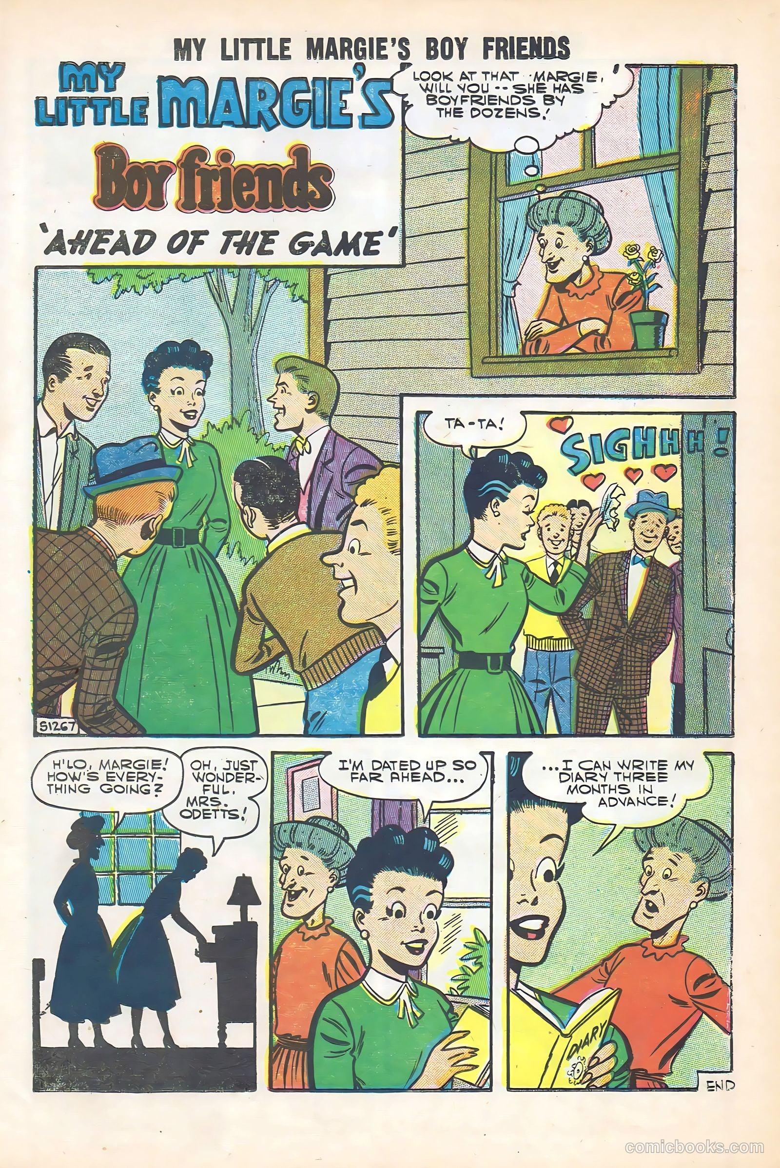 My Little Margie's Boy Friends #6 (1957) — page 11 of 36