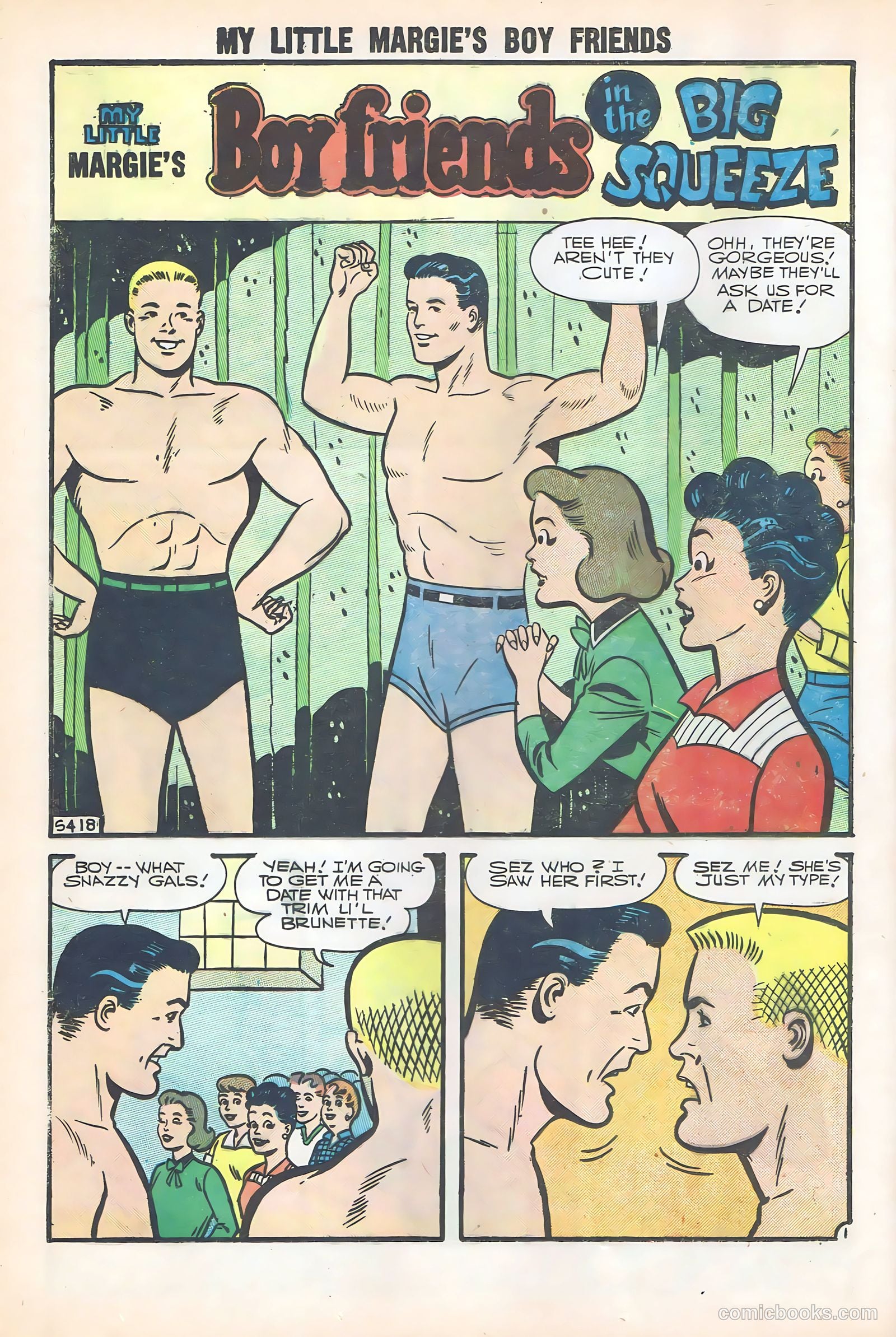 My Little Margie's Boy Friends #6 (1957) — page 12 of 36