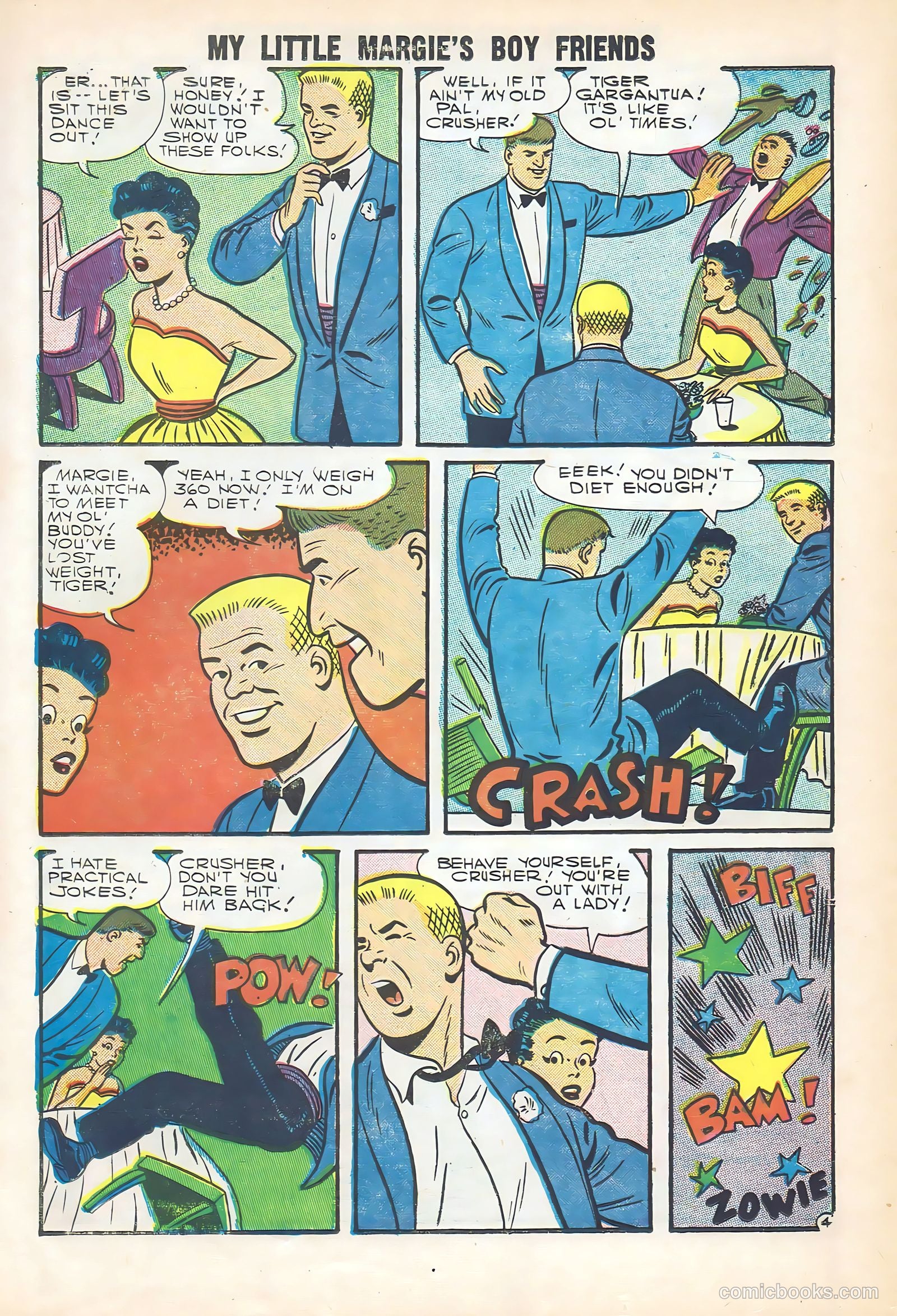 My Little Margie's Boy Friends #6 (1957) — page 15 of 36