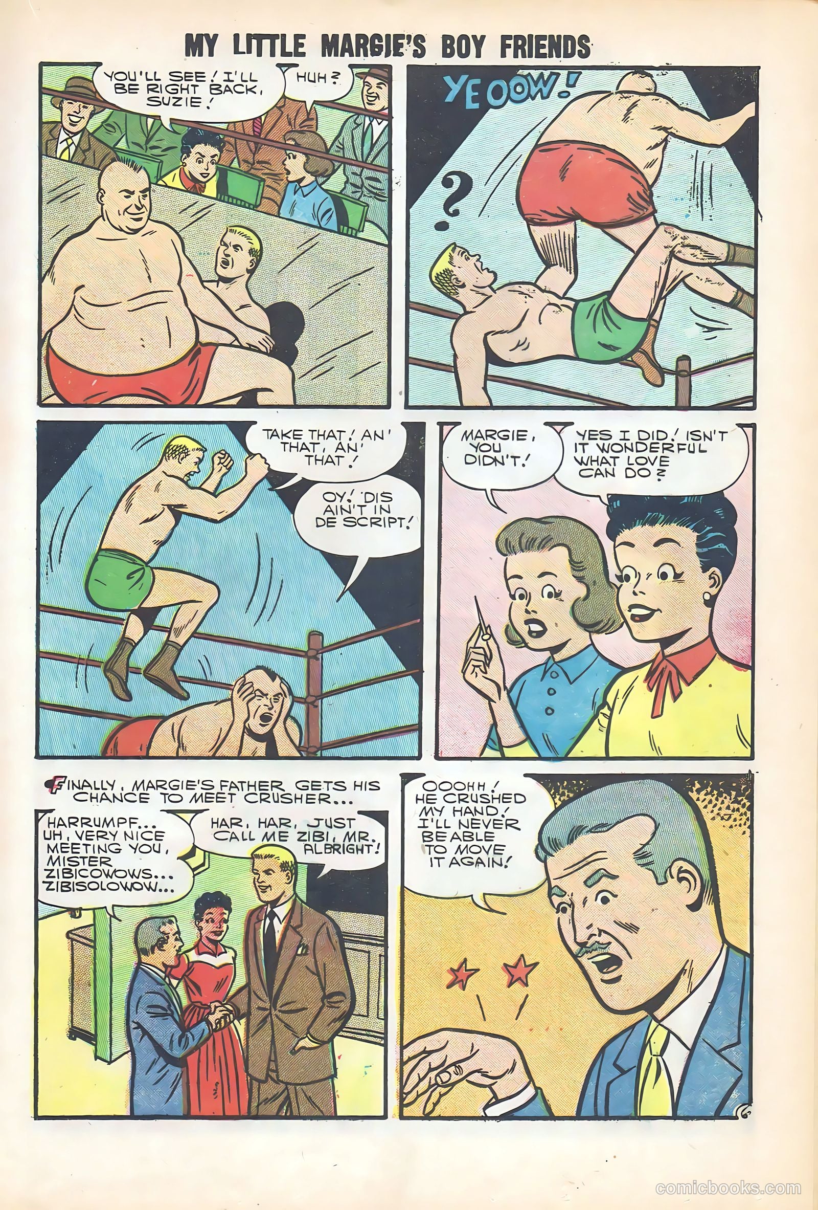 My Little Margie's Boy Friends #6 (1957) — page 17 of 36