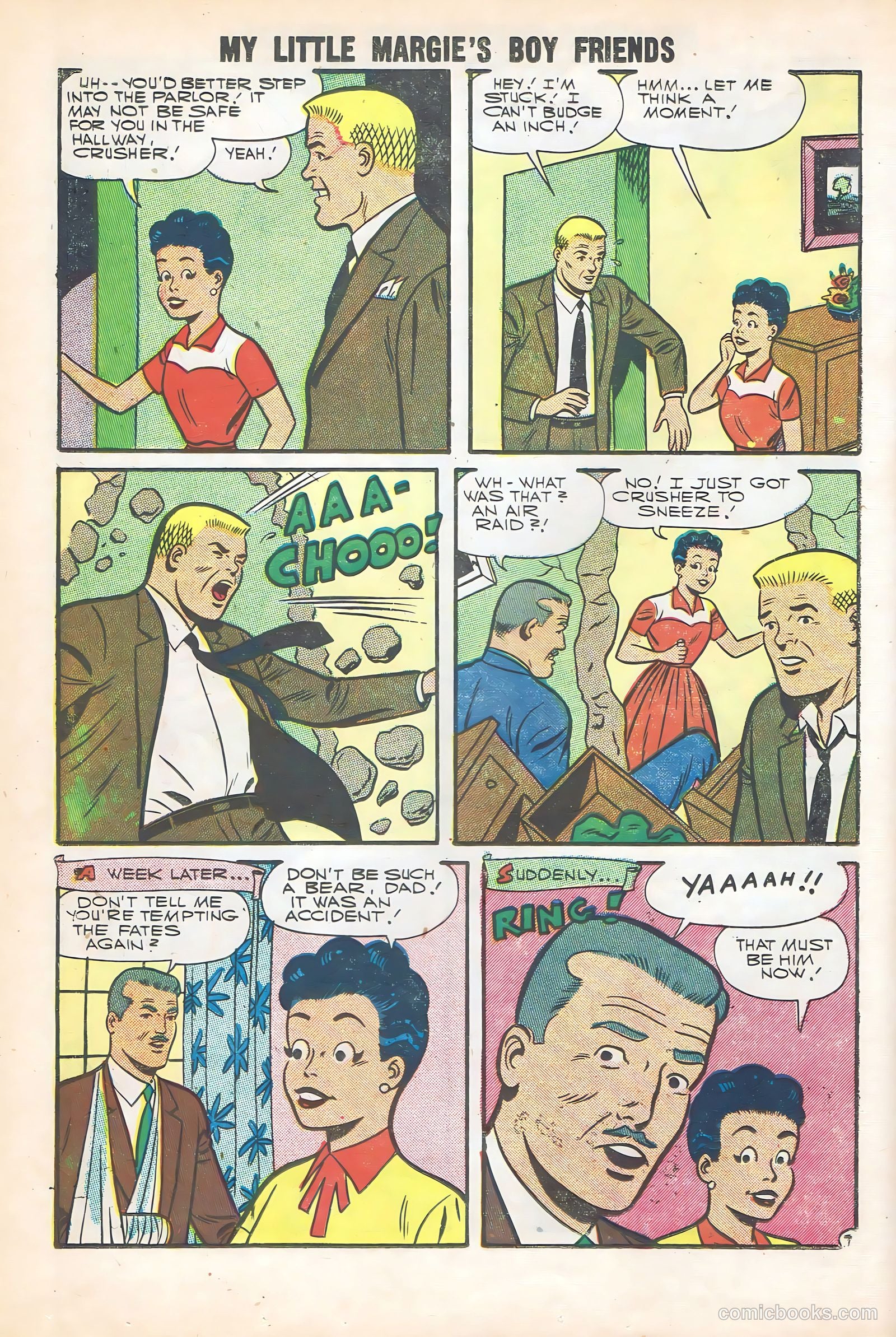 My Little Margie's Boy Friends #6 (1957) — page 18 of 36