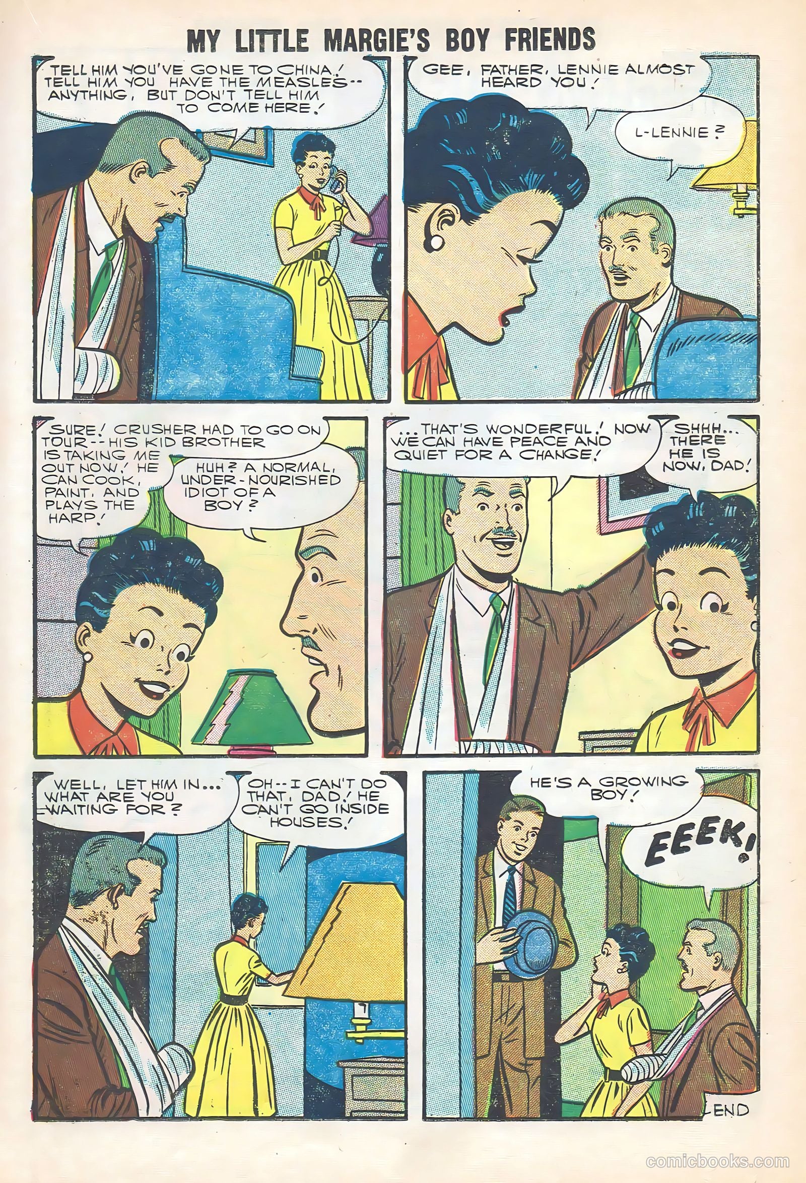 My Little Margie's Boy Friends #6 (1957) — page 19 of 36