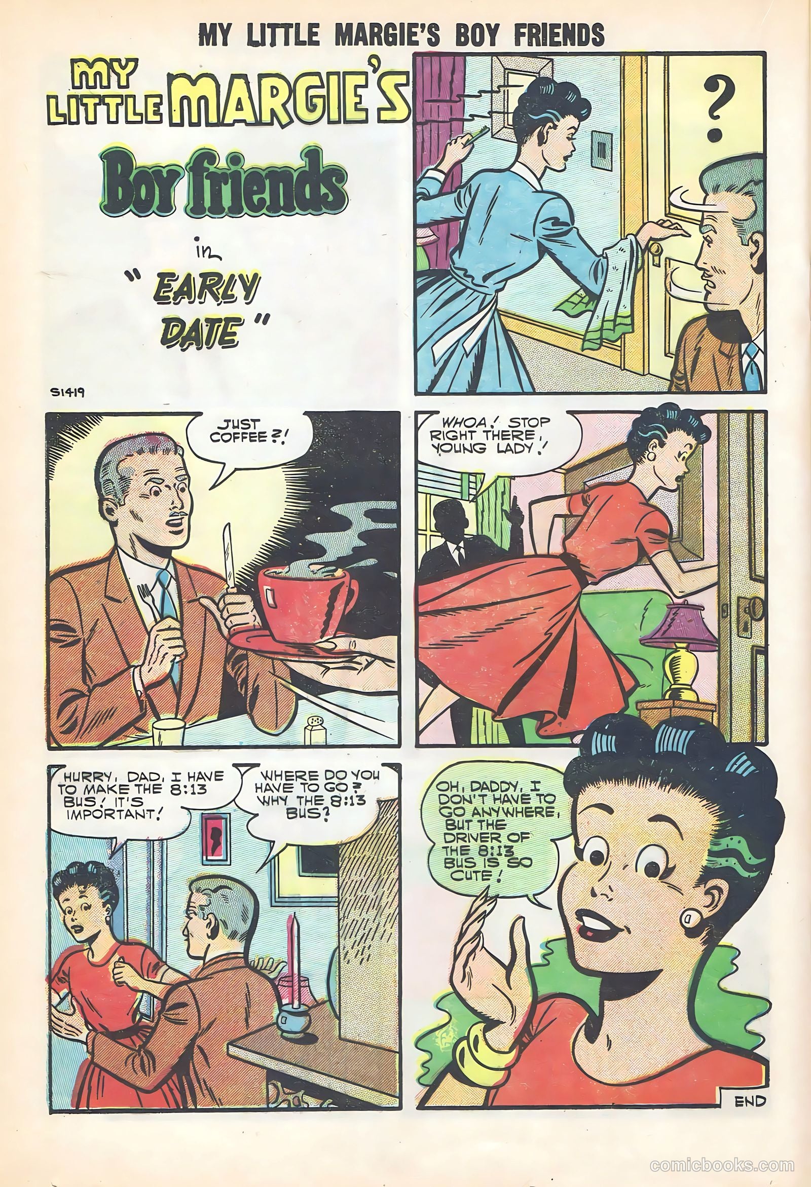 My Little Margie's Boy Friends #6 (1957) — page 20 of 36