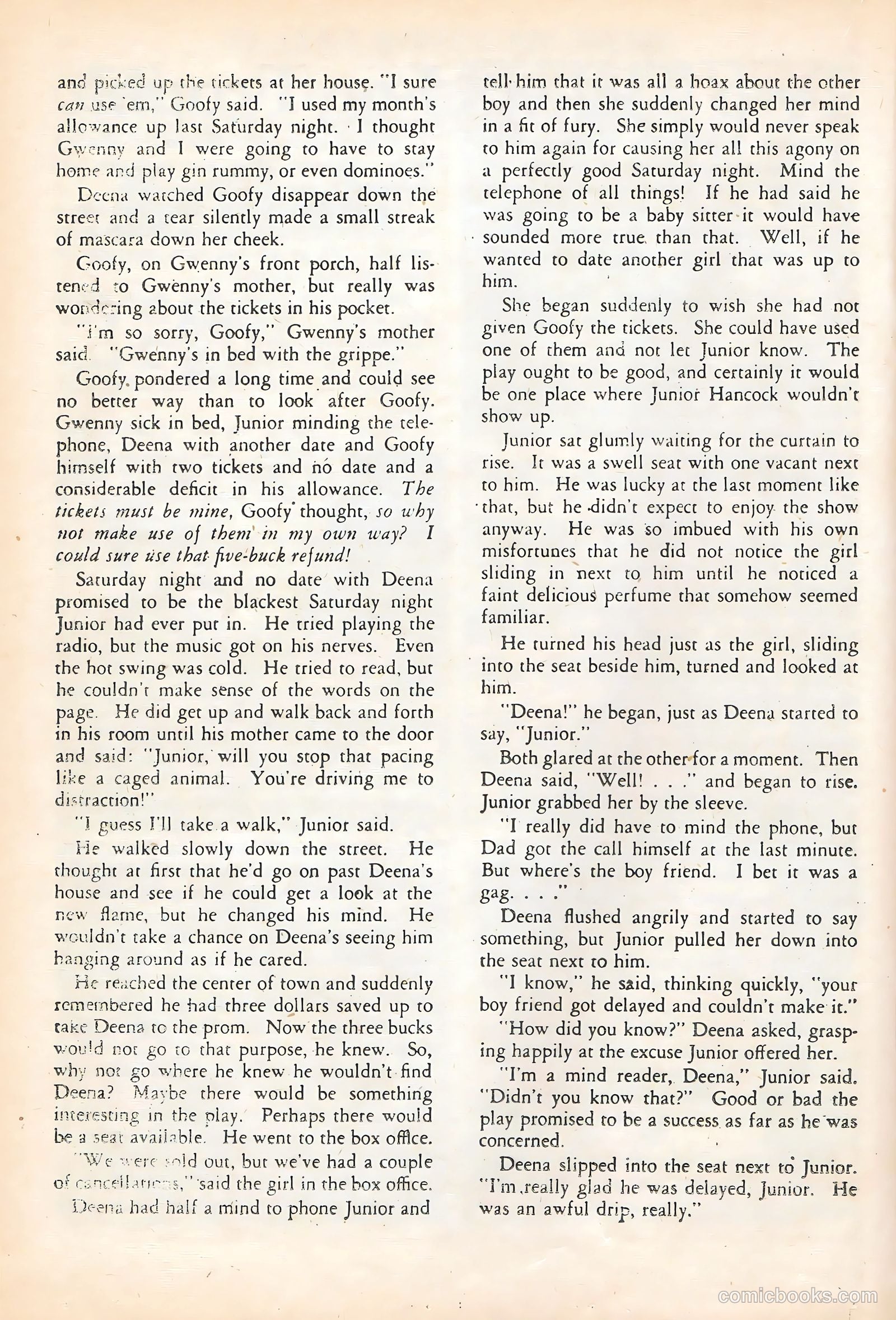 My Little Margie's Boy Friends #6 (1957) — page 22 of 36