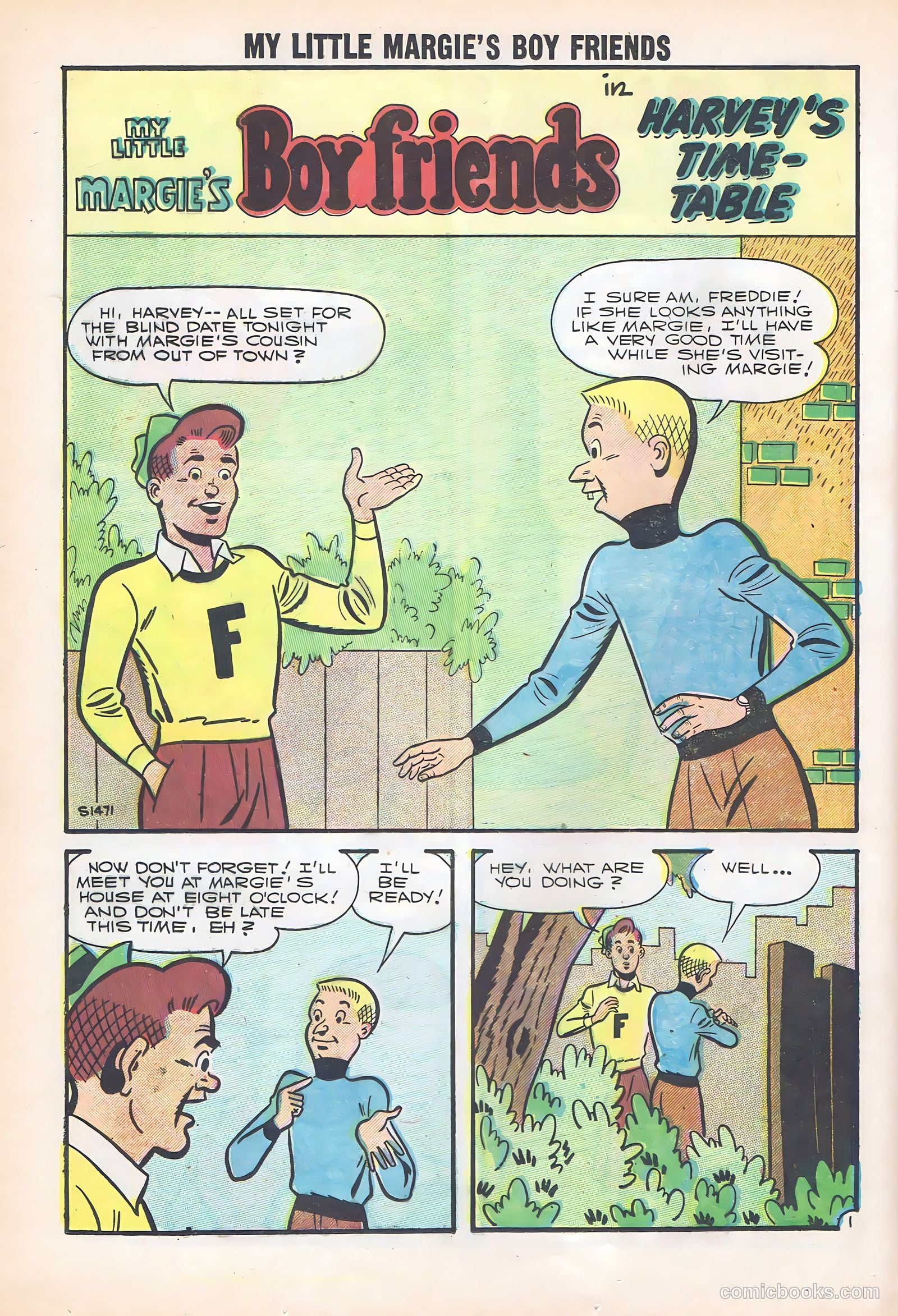My Little Margie's Boy Friends #6 (1957) — page 24 of 36