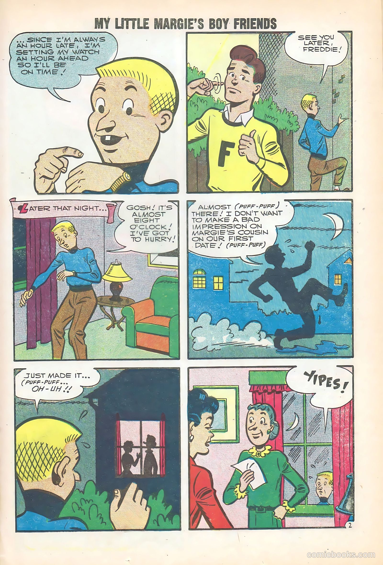 My Little Margie's Boy Friends #6 (1957) — page 25 of 36