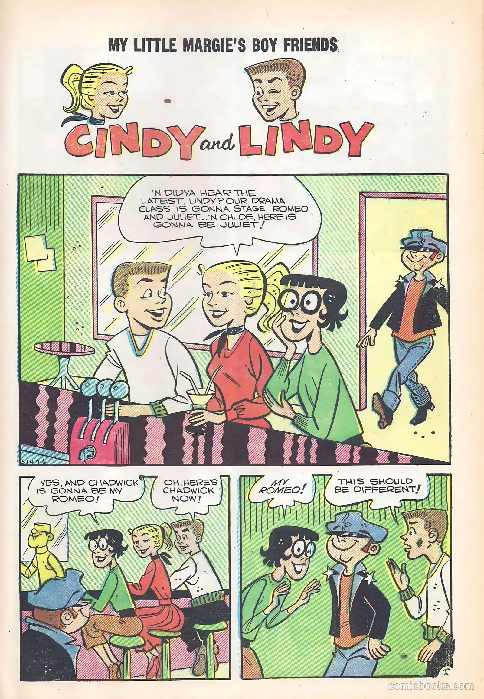 My Little Margie's Boy Friends #6 (1957) — page 29 of 36