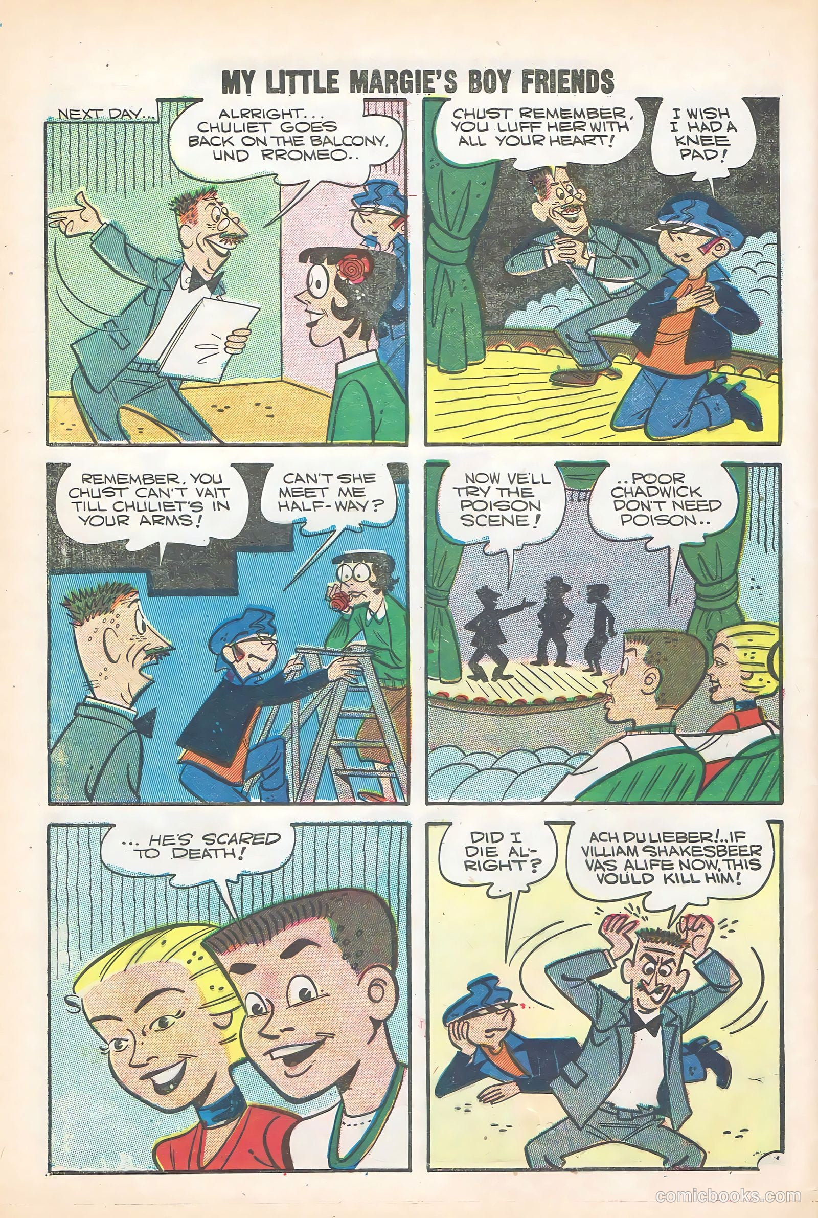 My Little Margie's Boy Friends #6 (1957) — page 32 of 36