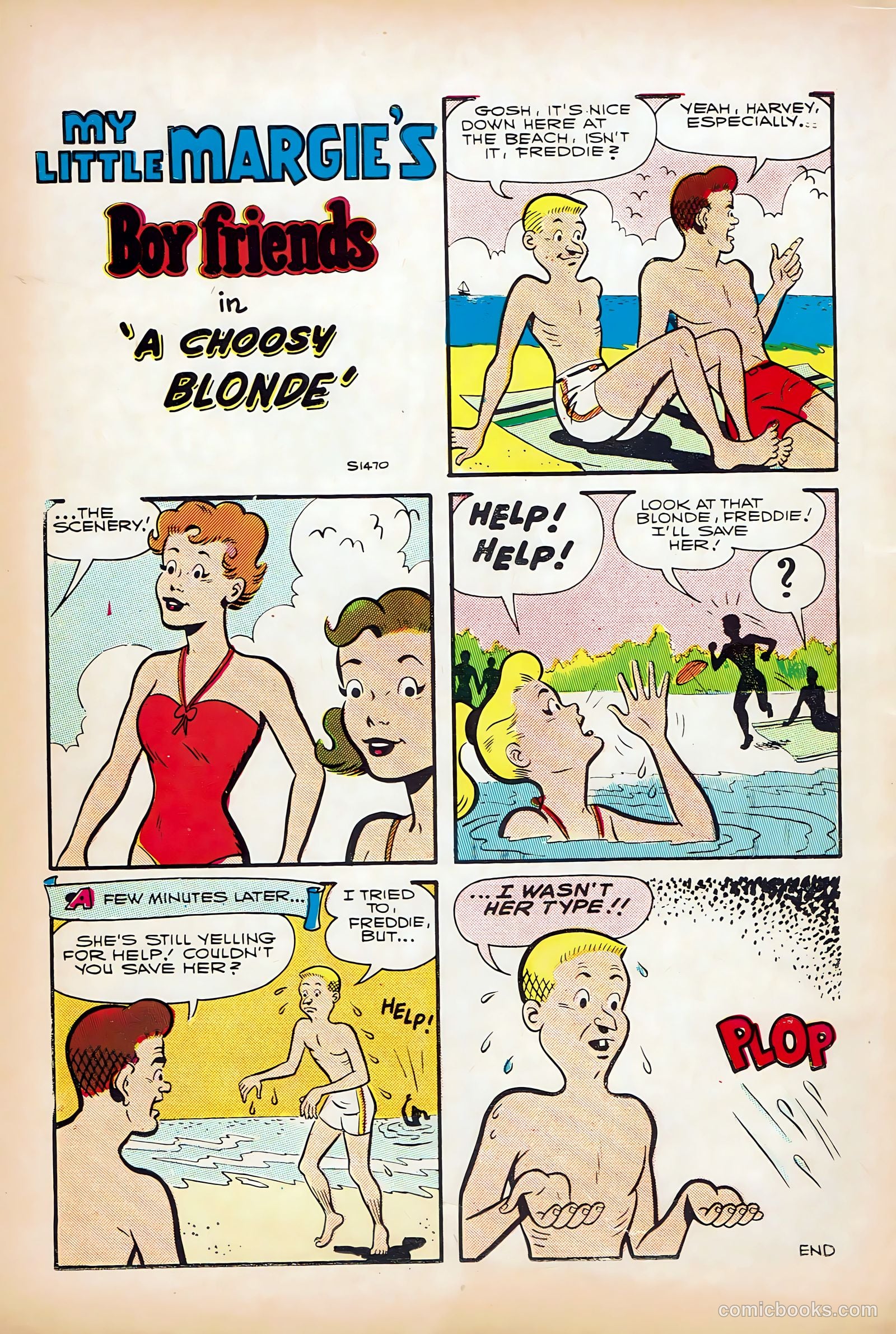 My Little Margie's Boy Friends #6 (1957) — page 36 of 36