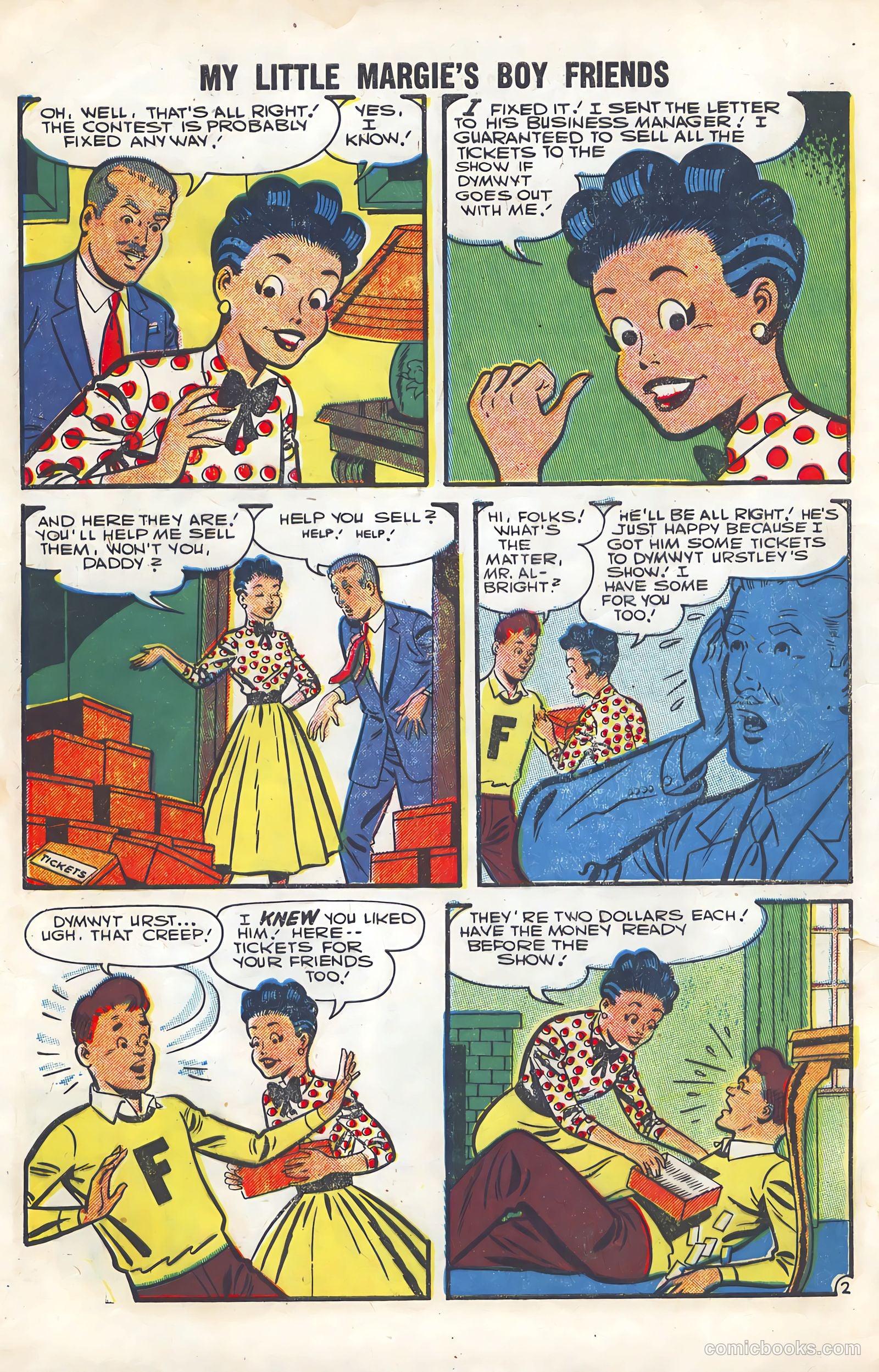 My Little Margie's Boy Friends #7 (1957) — page 4 of 37