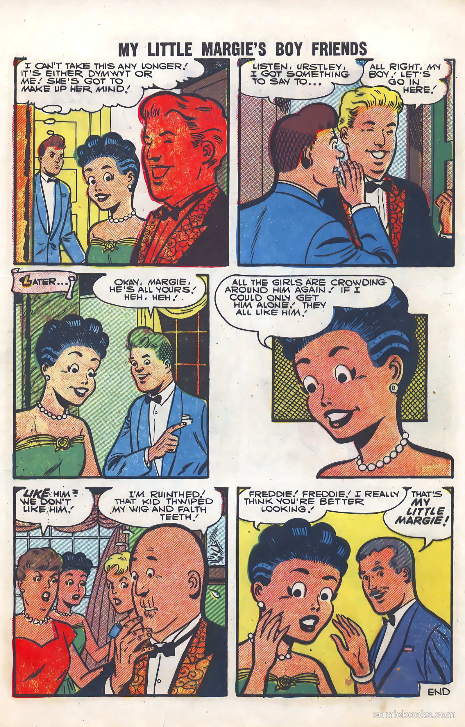 My Little Margie's Boy Friends #7 (1957) — page 9 of 37