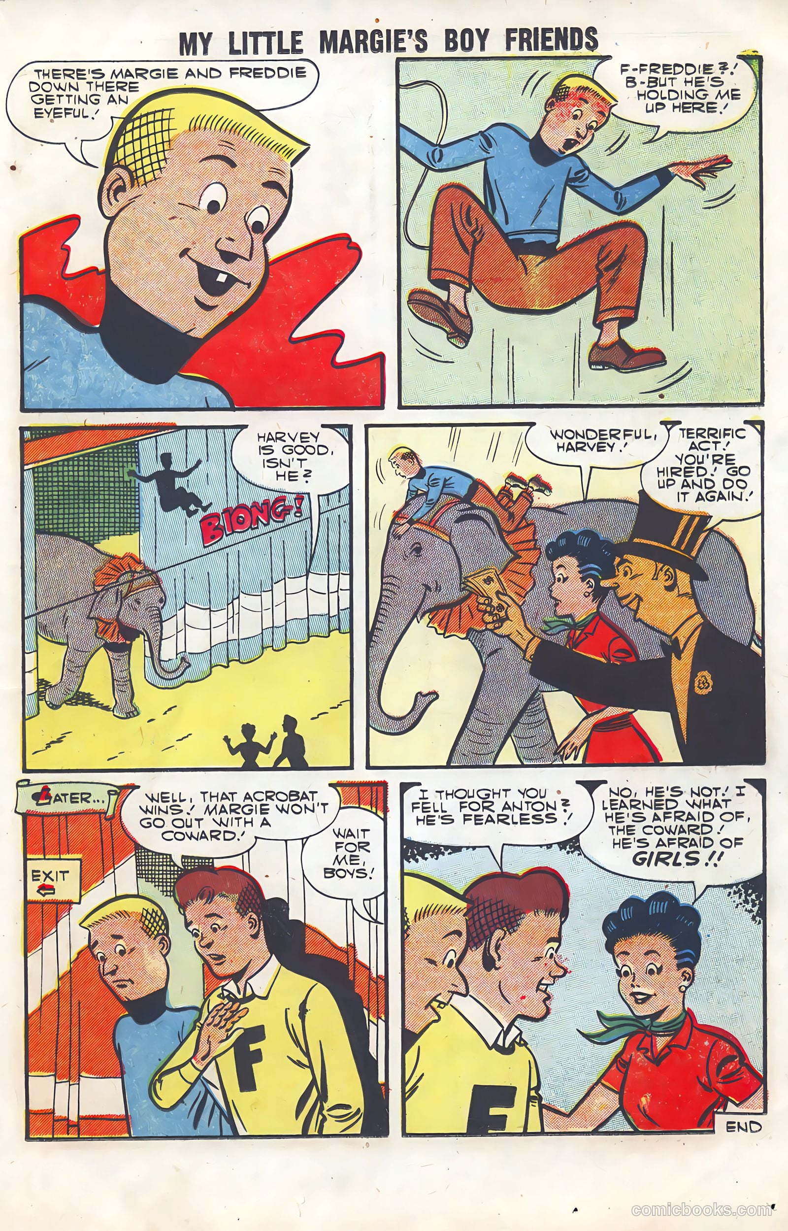 My Little Margie's Boy Friends #7 (1957) — page 15 of 37
