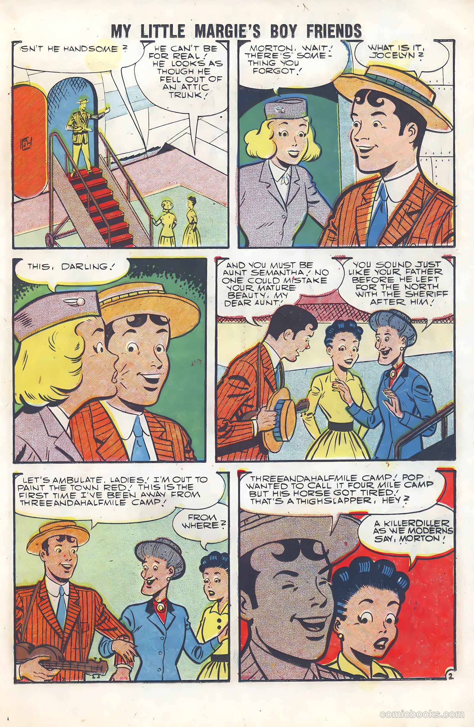 My Little Margie's Boy Friends #7 (1957) — page 19 of 37