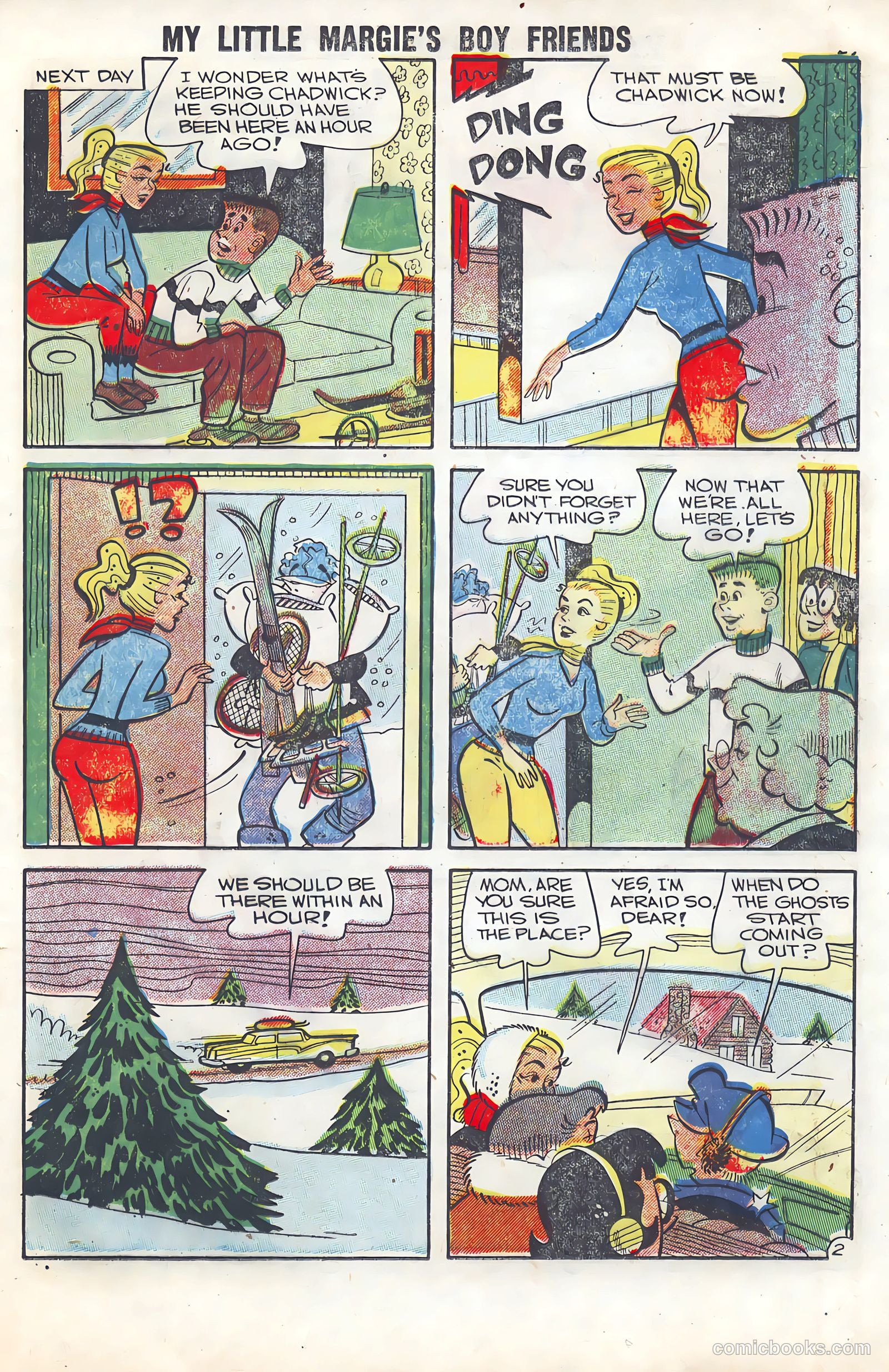My Little Margie's Boy Friends #7 (1957) — page 25 of 37