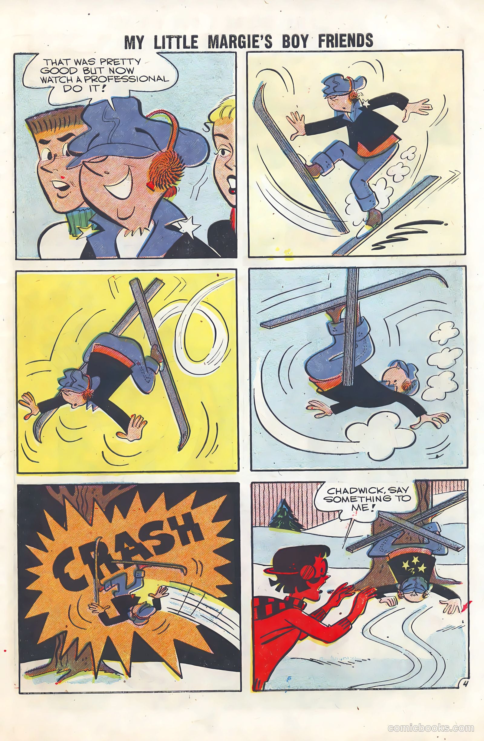 My Little Margie's Boy Friends #7 (1957) — page 27 of 37